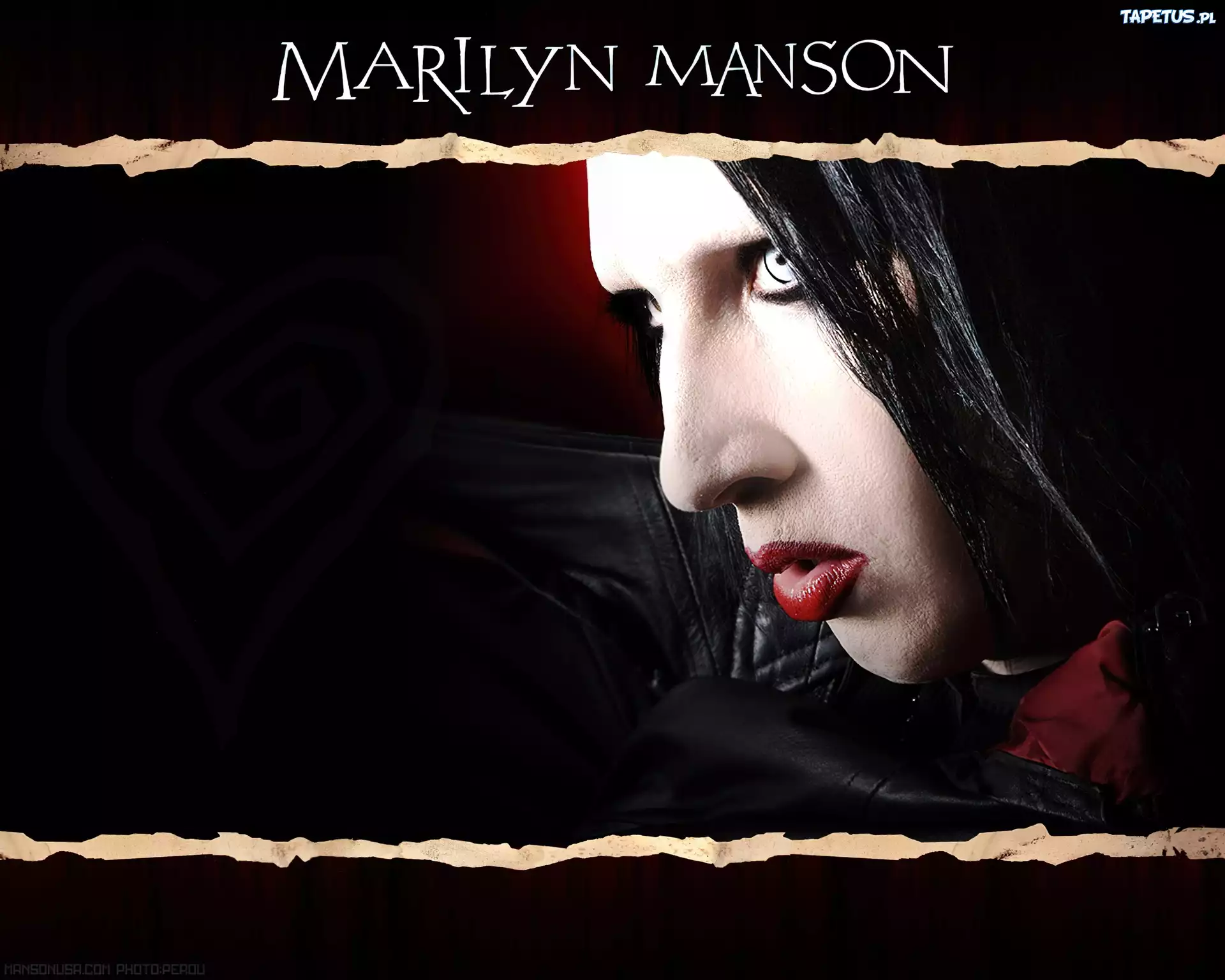 Marilyn Manson, Twarz