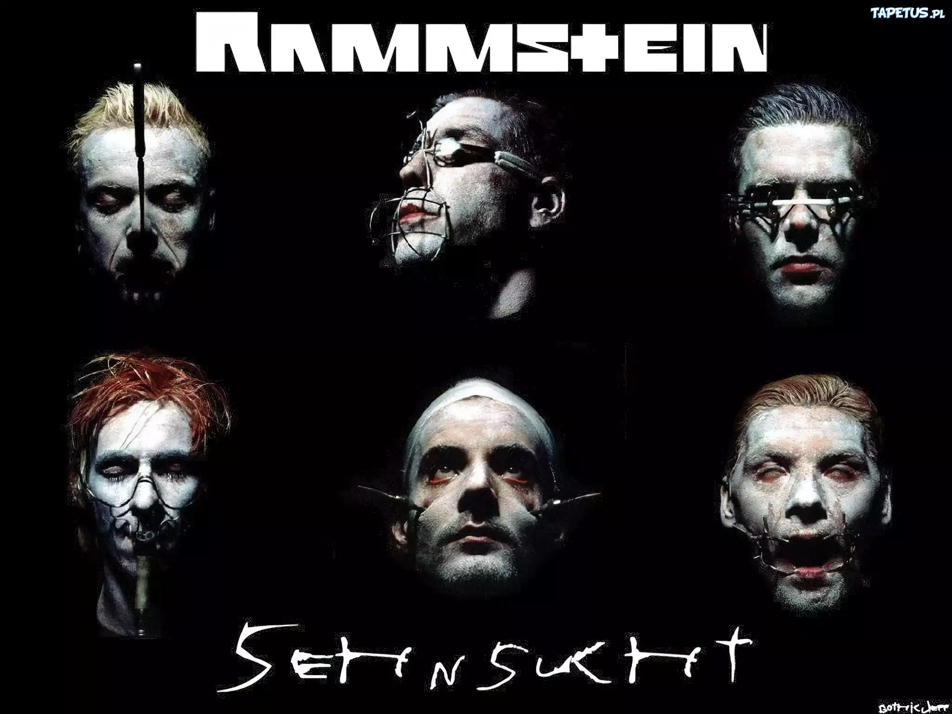 Rammstein,twarzem straszne