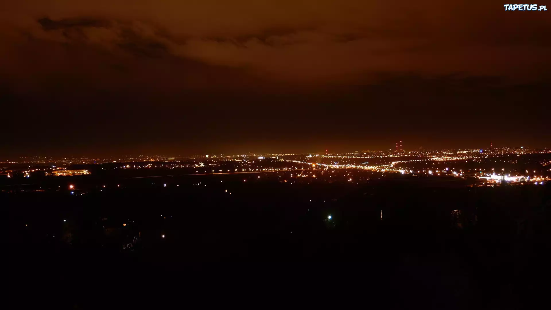 Noc, Miasto, Kraków, Polska