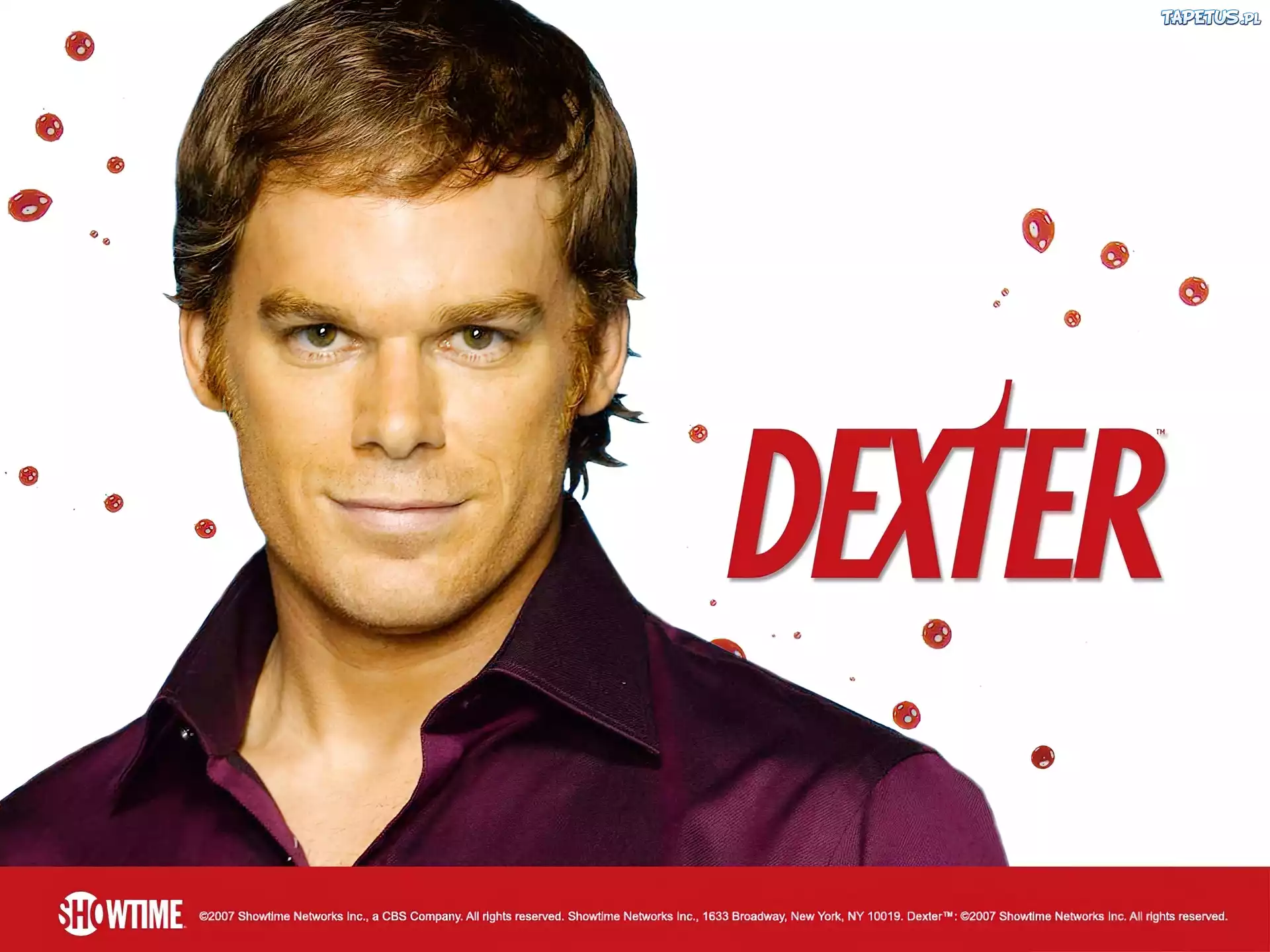 Dexter, Fioletowa, Koszula