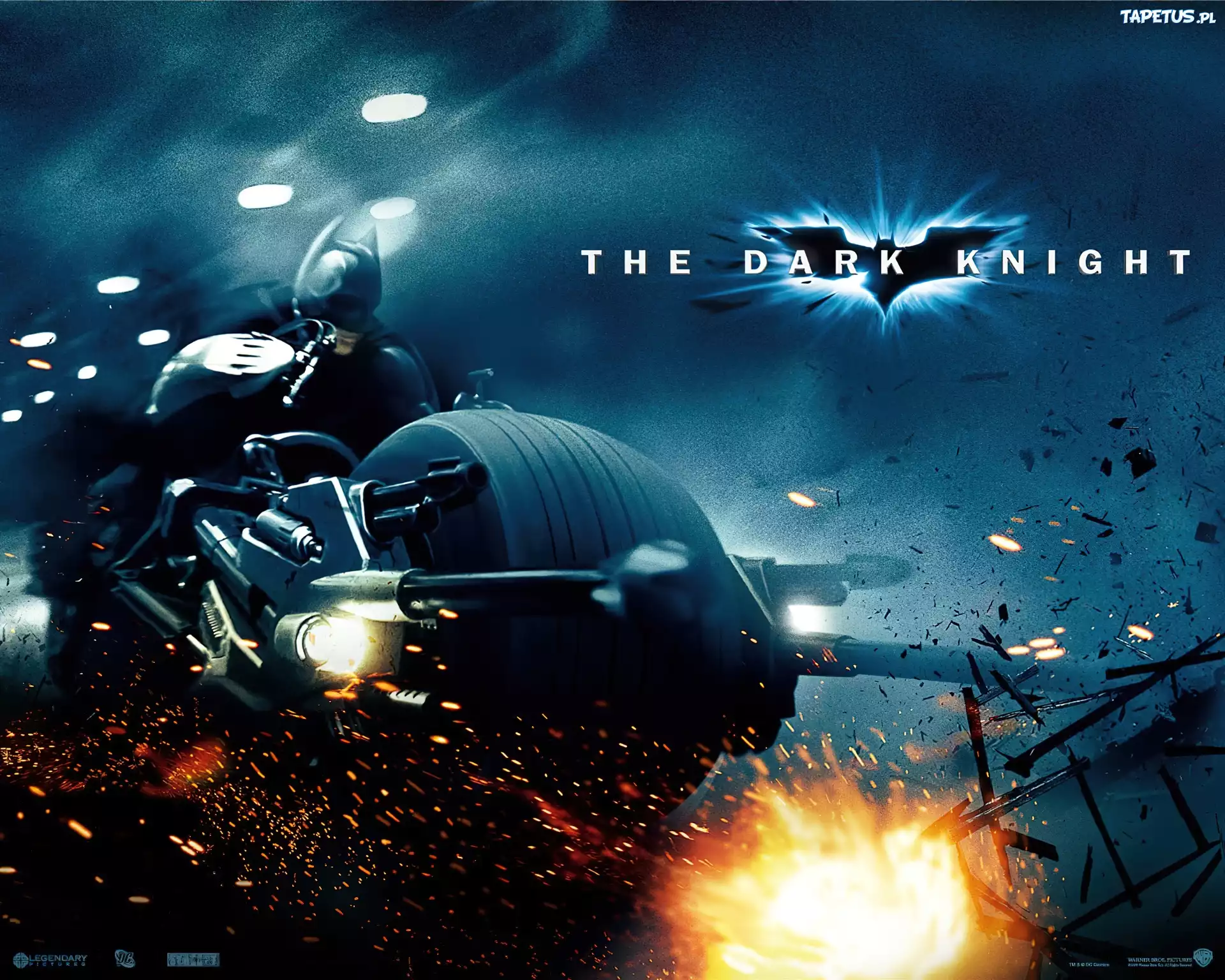 batman, motor, iskry, Batman Dark Knight