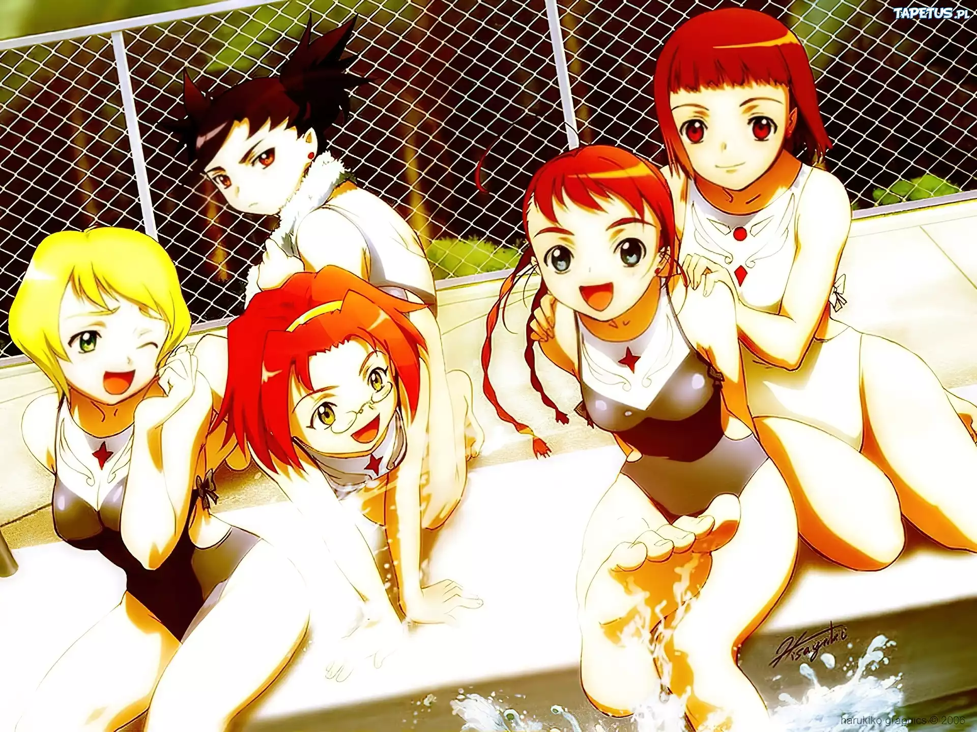 Mai Otome, kobiety, ogrodzenie