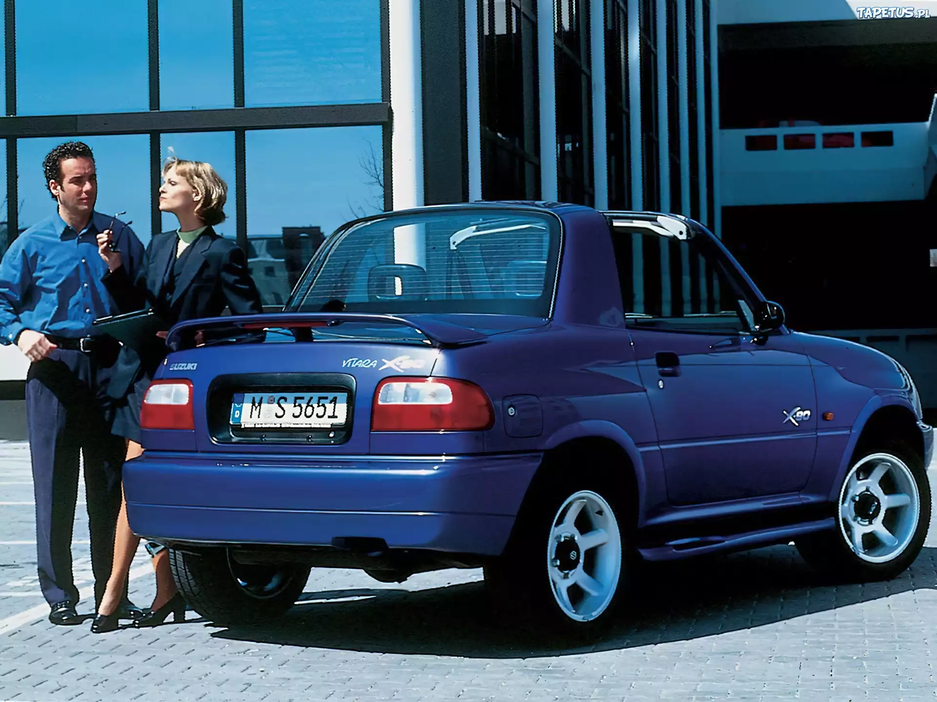 Suzuki Vitara, X-90, Niebieski