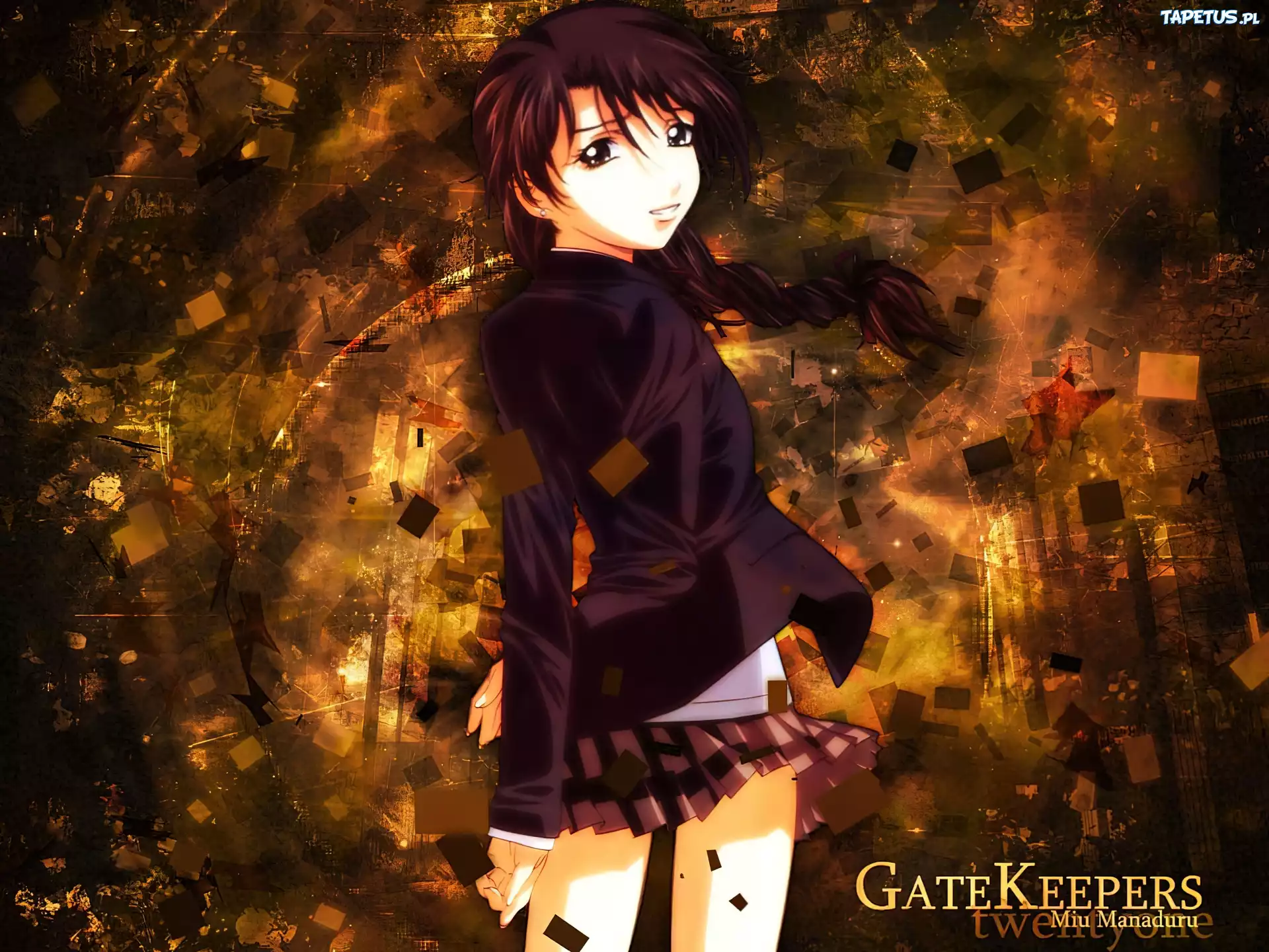 Gate Keepers, kobieta, napisy