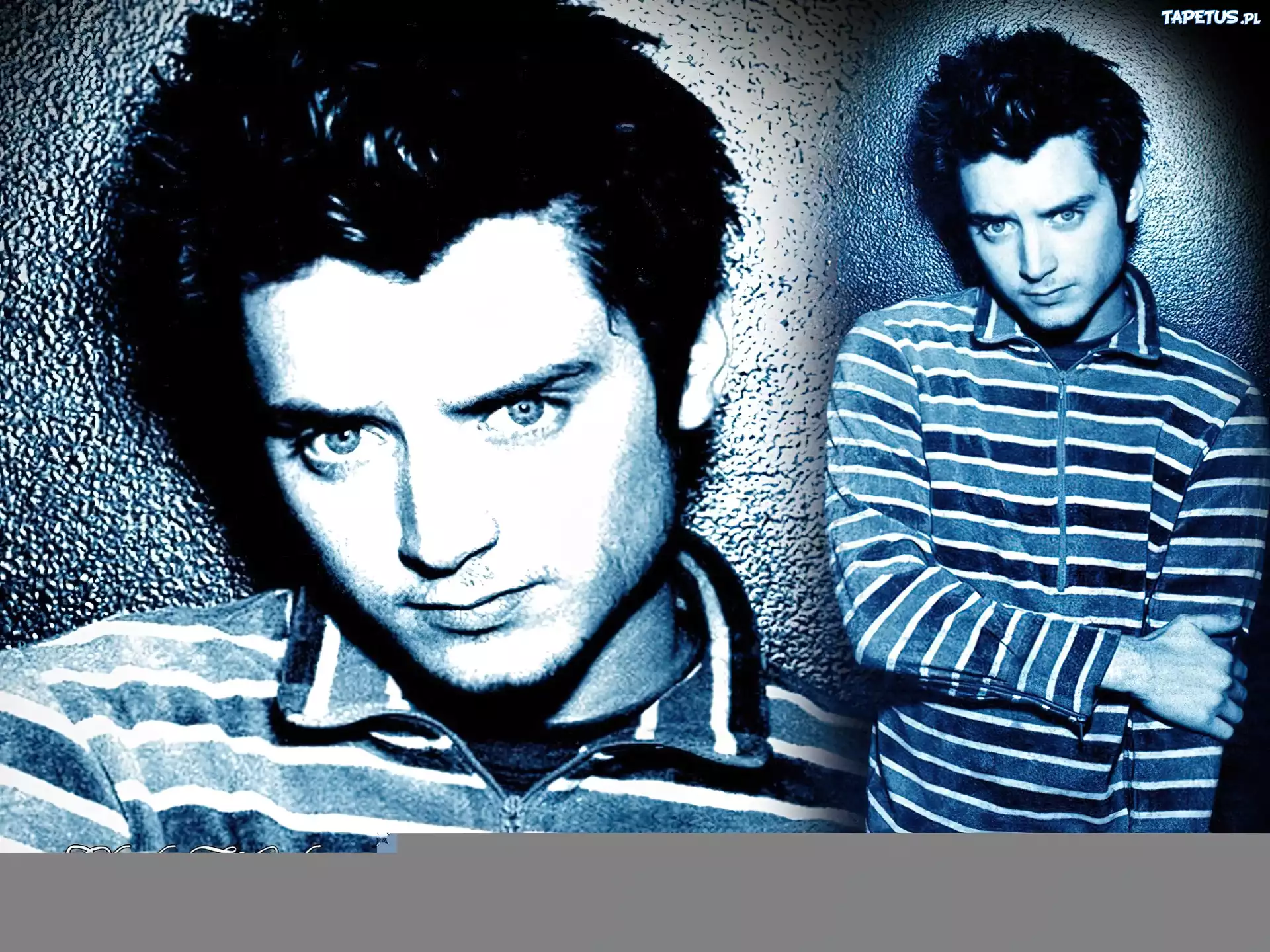 Elijah Wood,pasiasta bluza