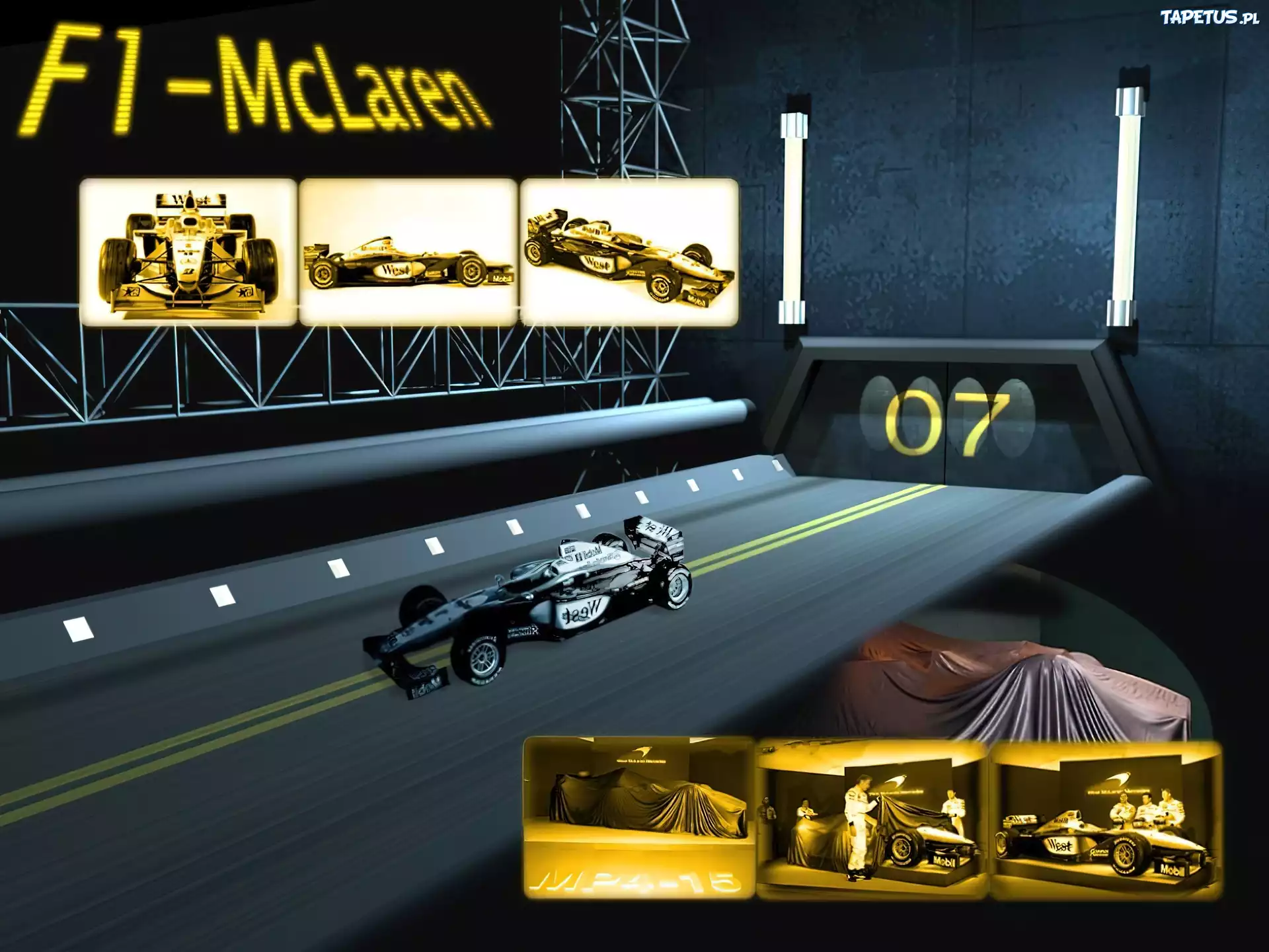 Formuła 1,McLaren , testy