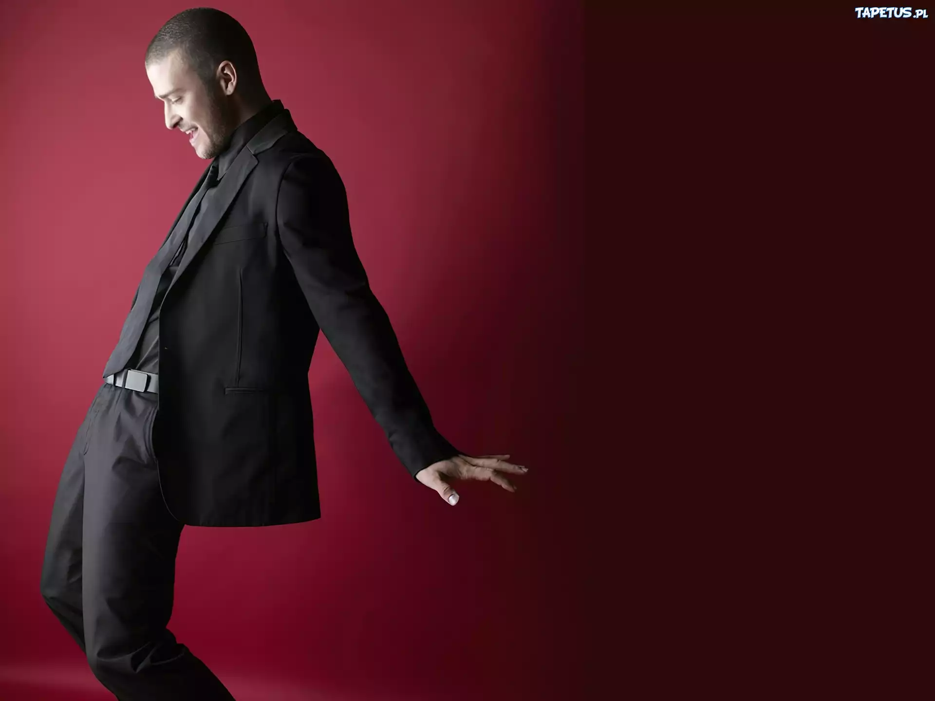 Justin Timberlake, Czarny, Garnitur