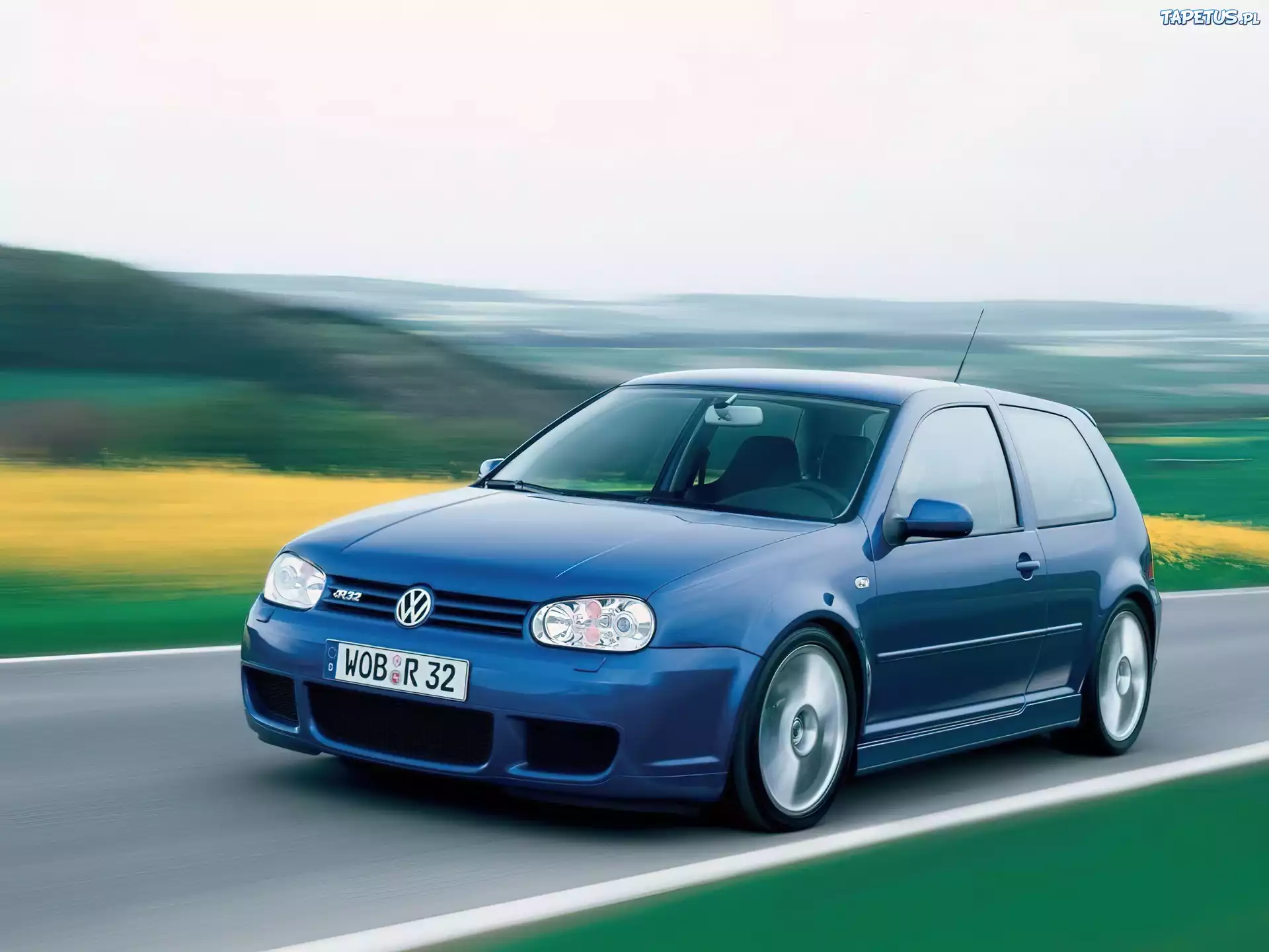 Volkswagen Golf 4, R32 , Niebieski