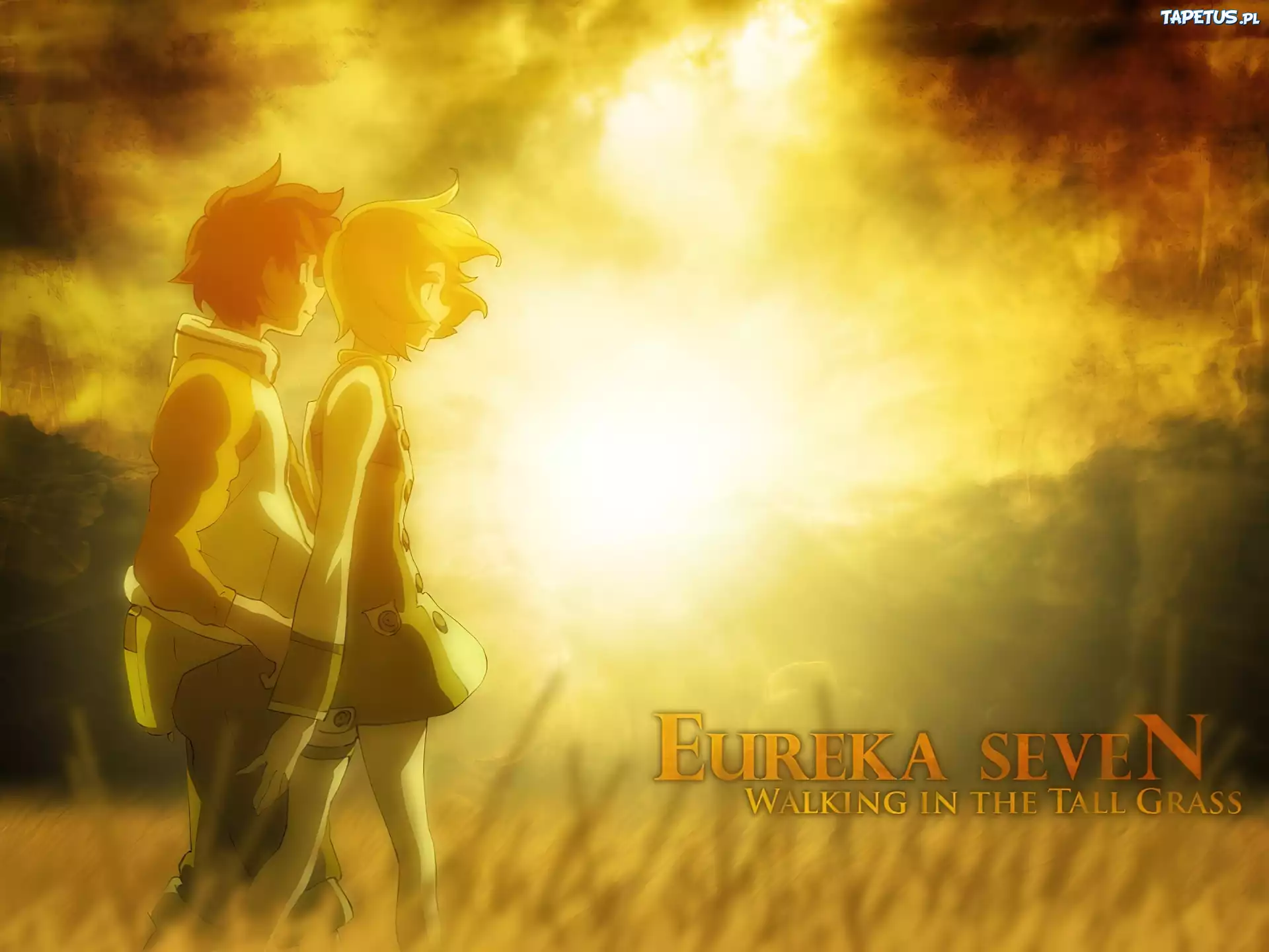 Eureka 7, dym, blask, ogień, para