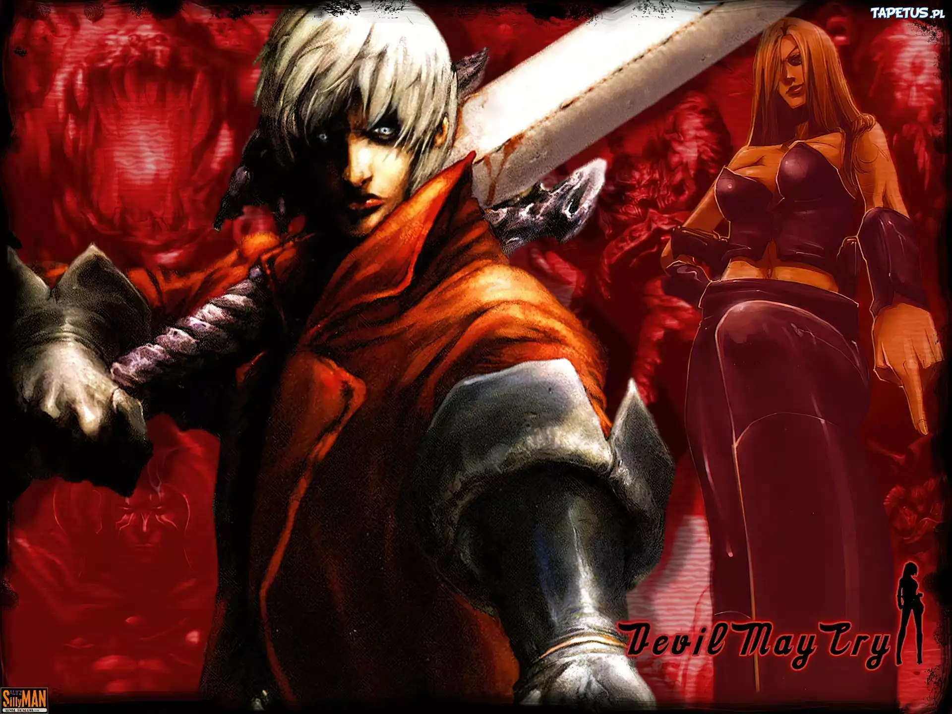 Devil May Cry, postać, mężczyzna, miecz