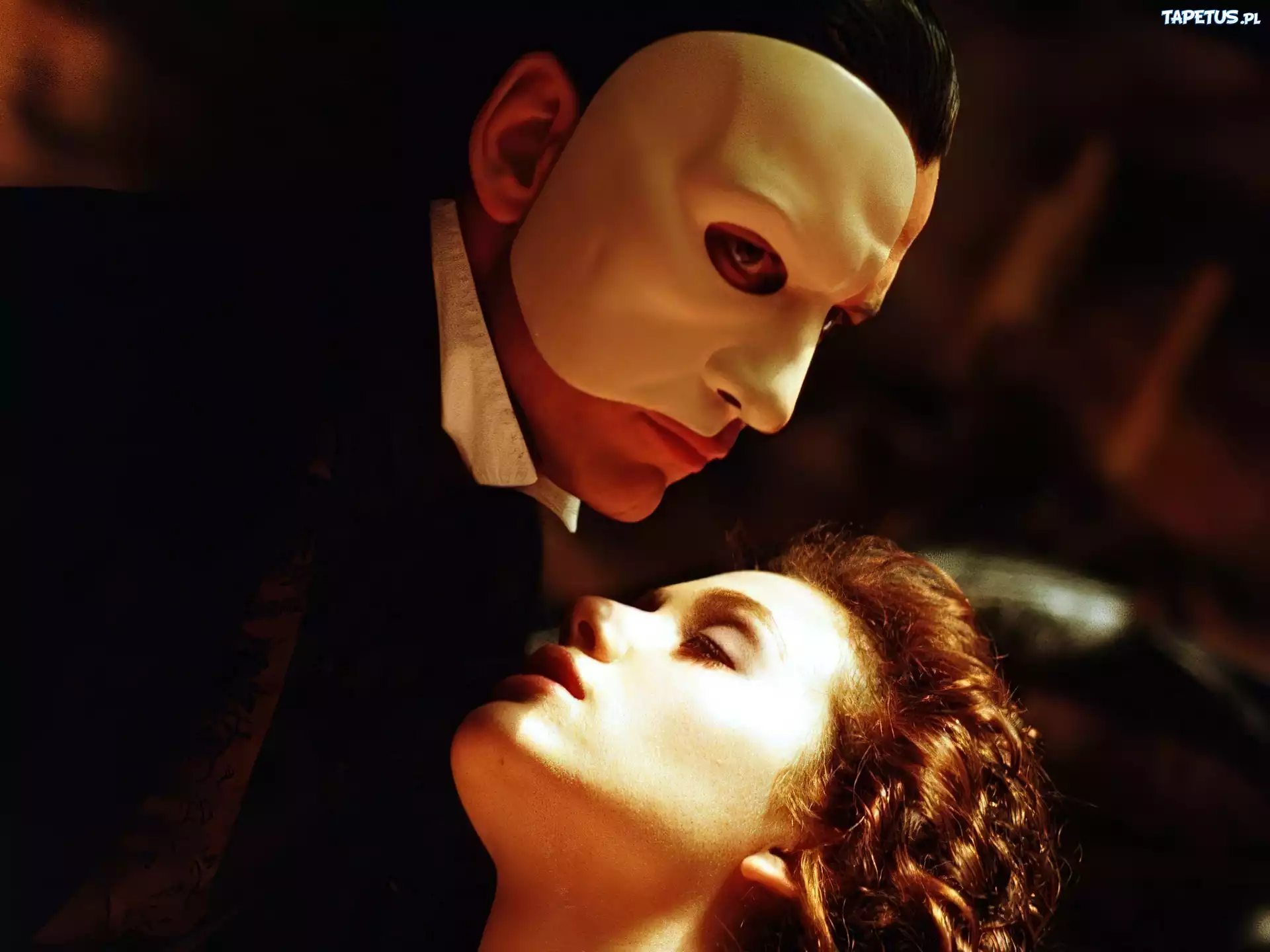 Phantom Of The Opera, biała, maska, aktorzy