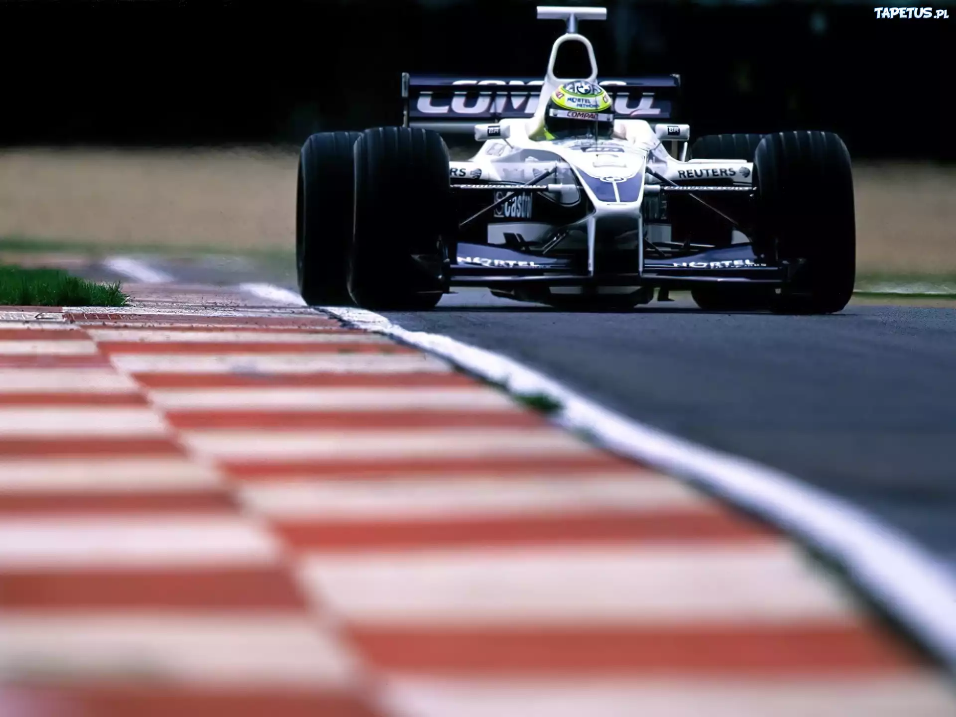 Formuła 1, BMW Sauber,bolid, paski