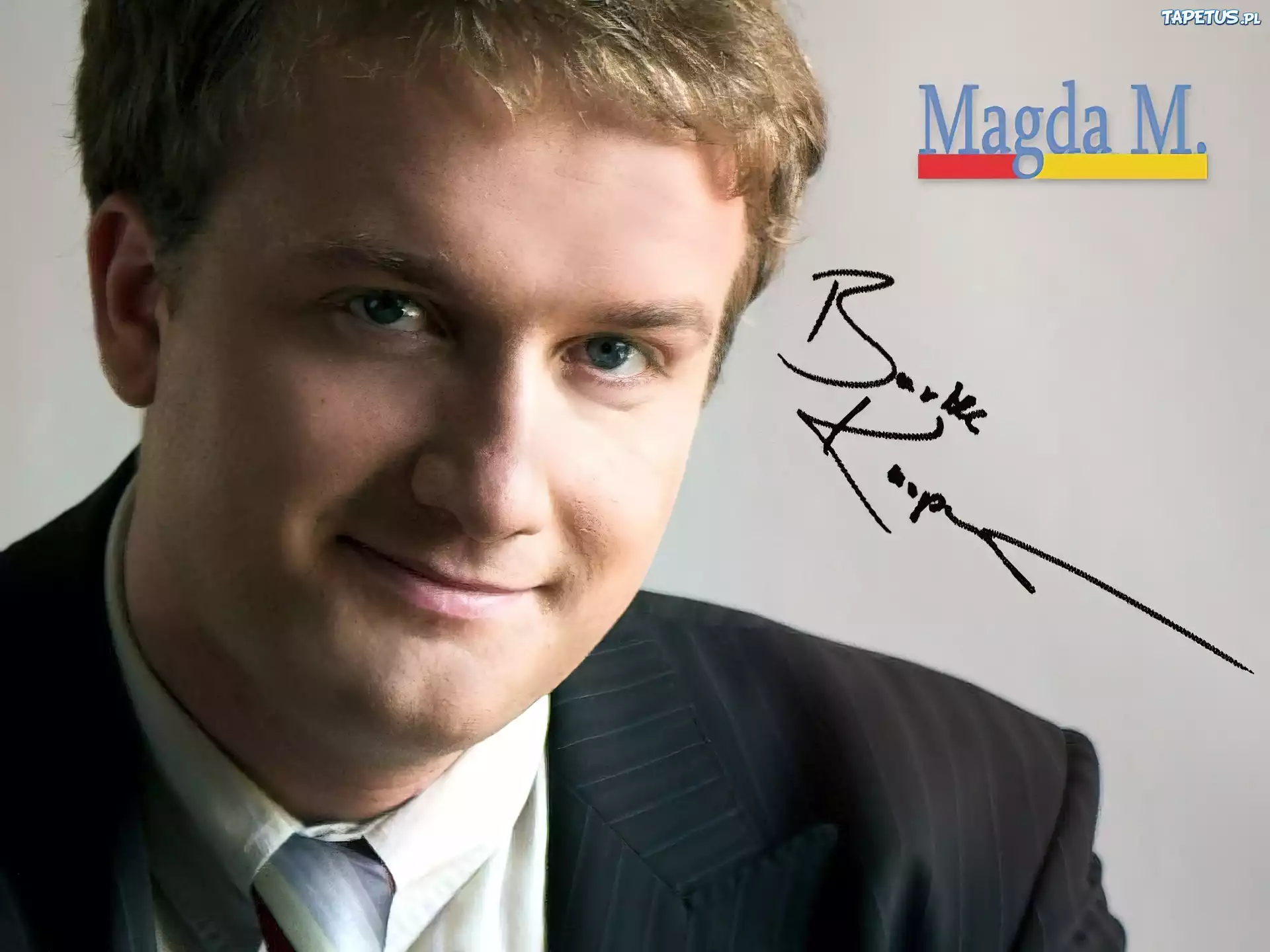 Magda M, Bartek Kasprzykowski, garnitur