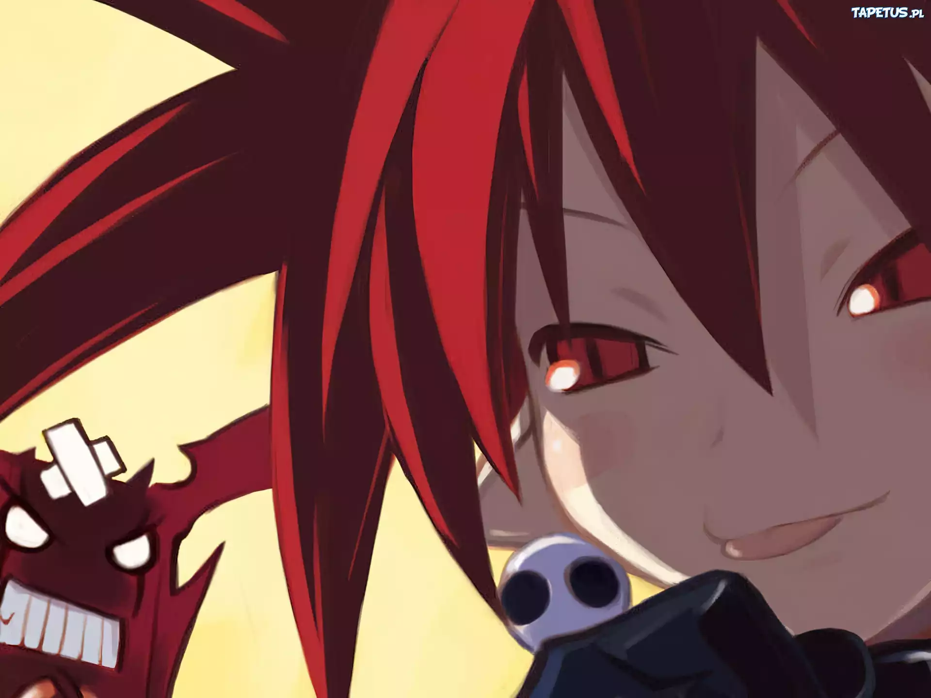 Disgaea, oczy, duch, dziewczyna