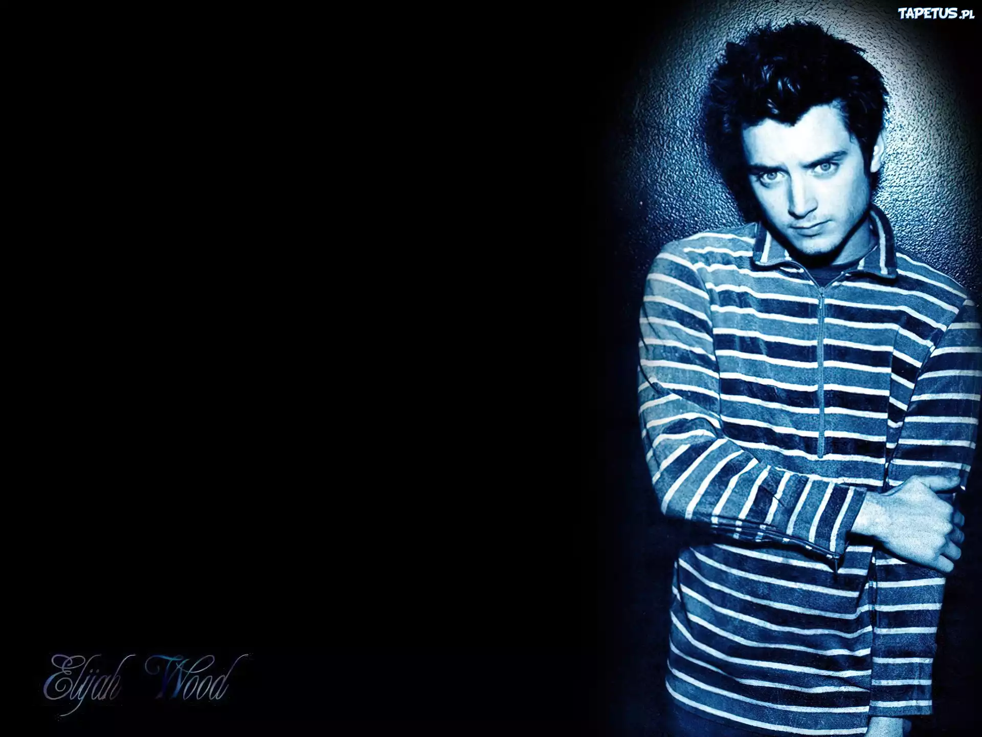 Elijah Wood,pasiasta bluza