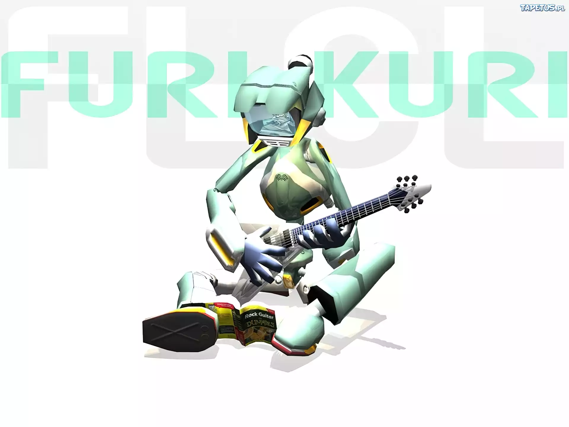 Fully Coolly, gitara, robot, książka