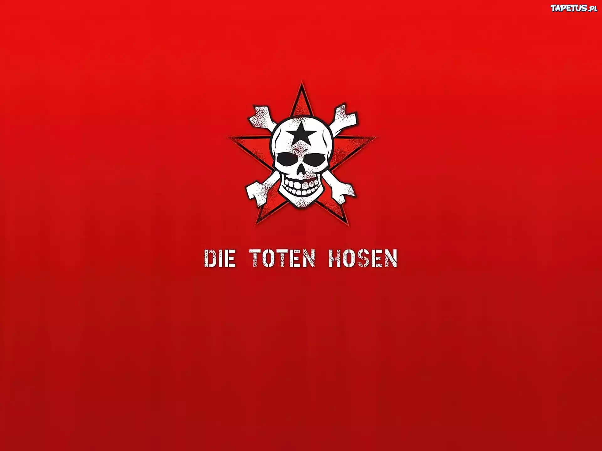 Die Toten Hosen,czaszka ,kości