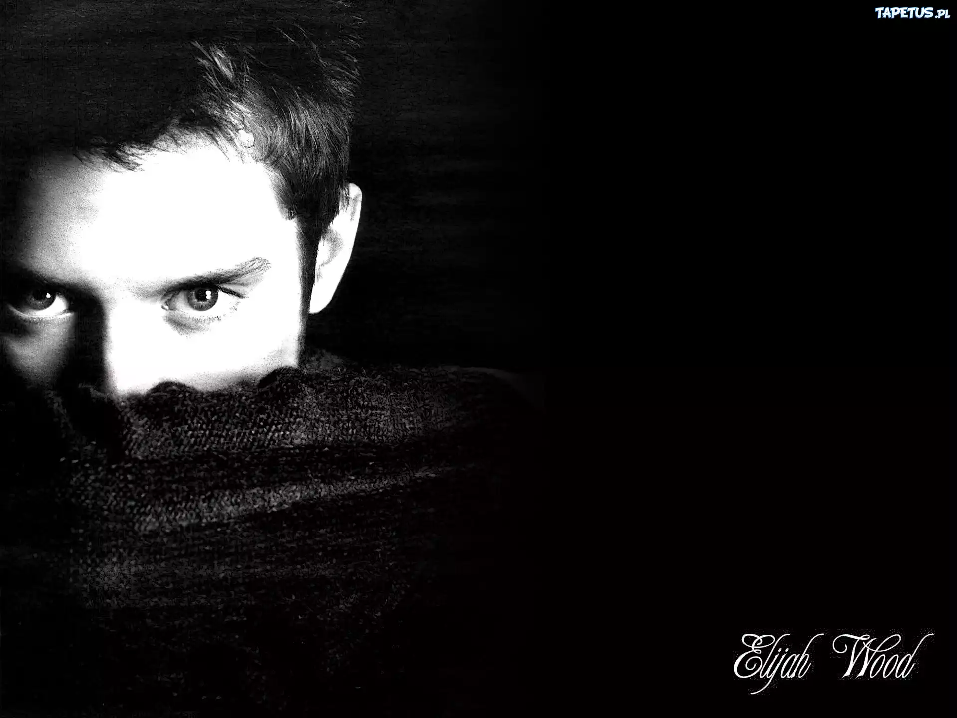 Elijah Wood,zakryta twarz