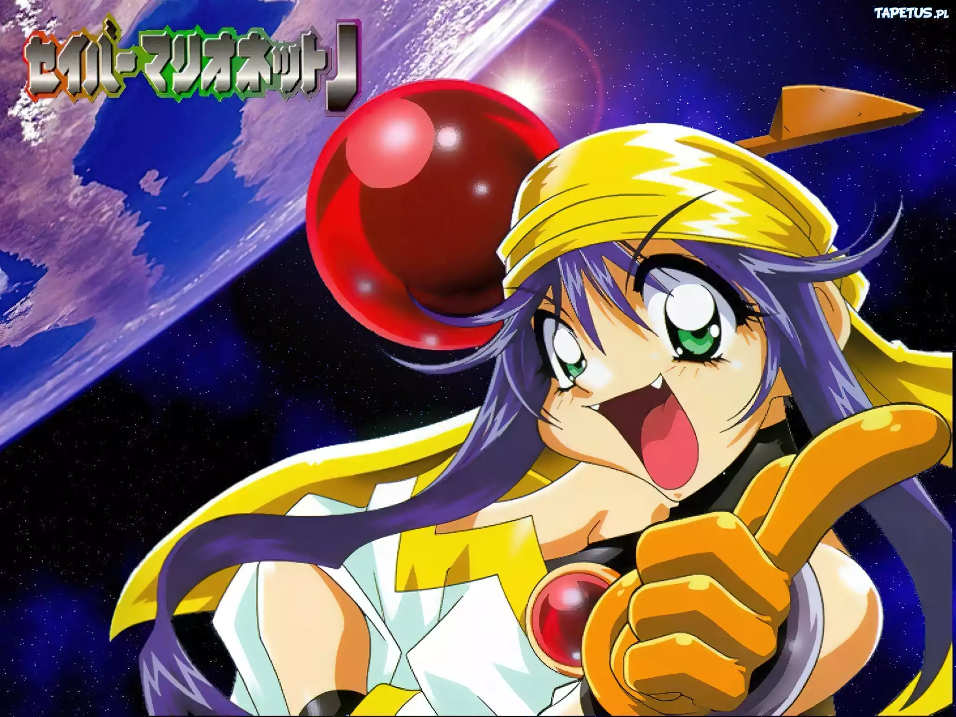 Saber Marionette J, kula, człowiek