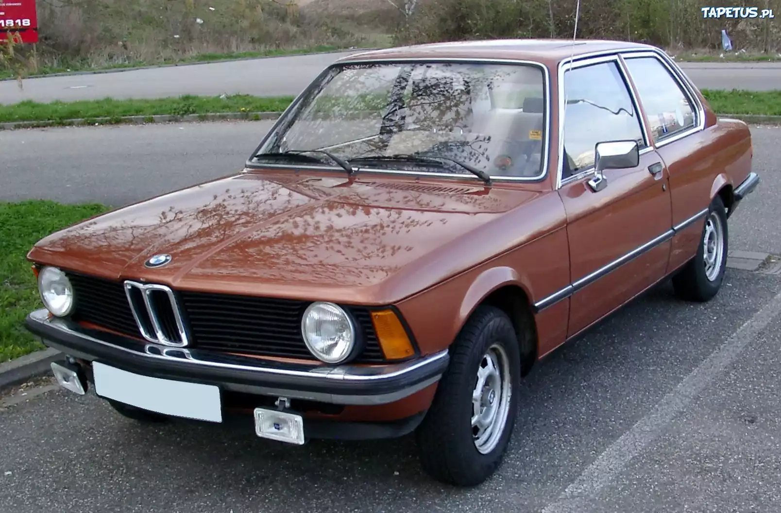 brązowe, BMW 3, E21