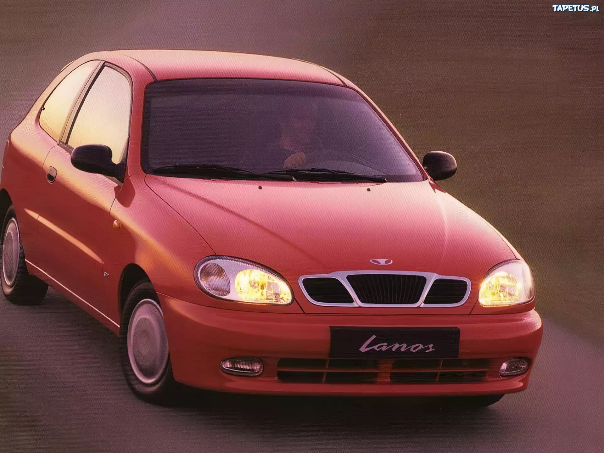 Czerwony, Daewoo Lanos