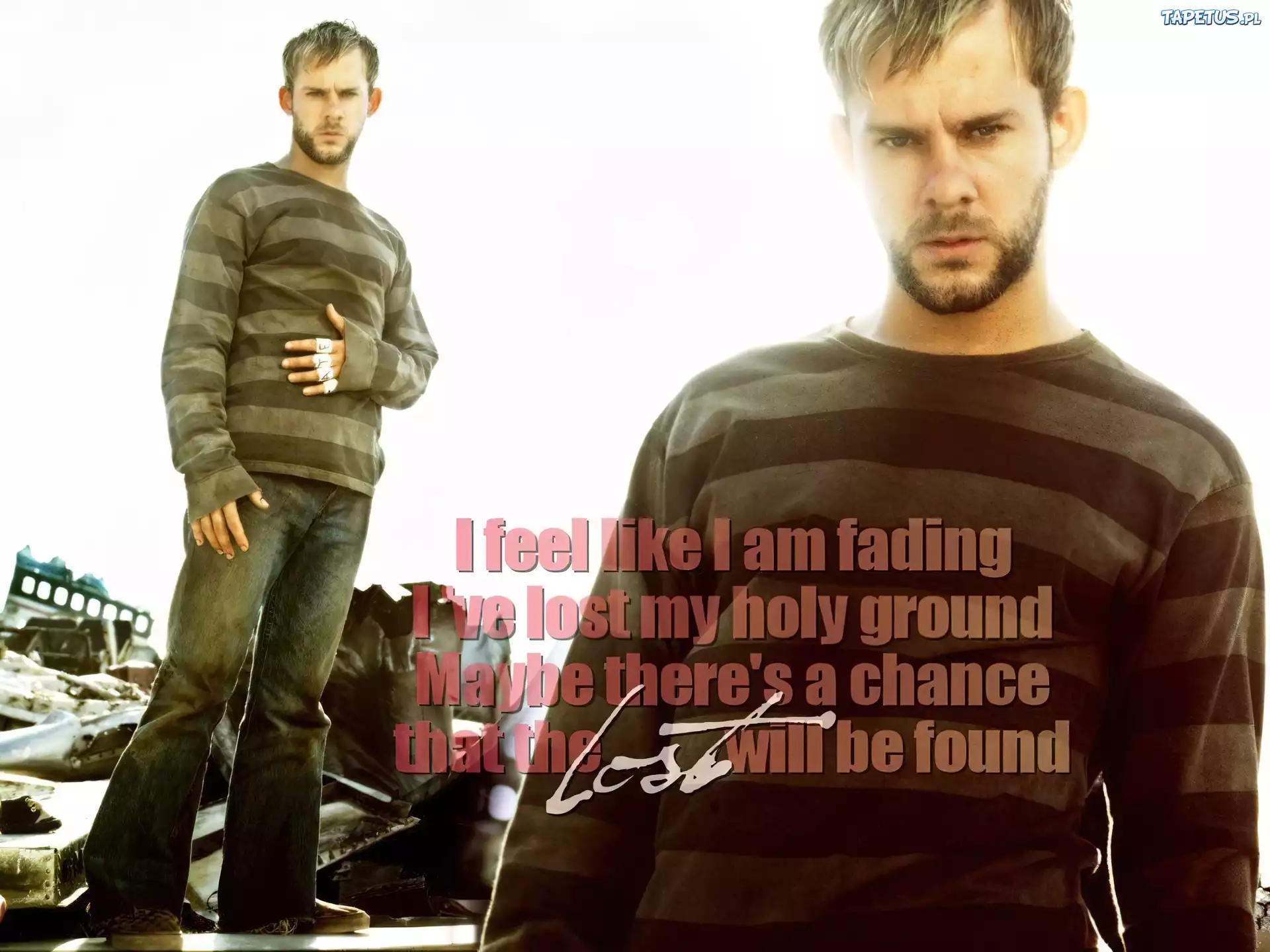 Dominic Monaghan,pasiasta bluza