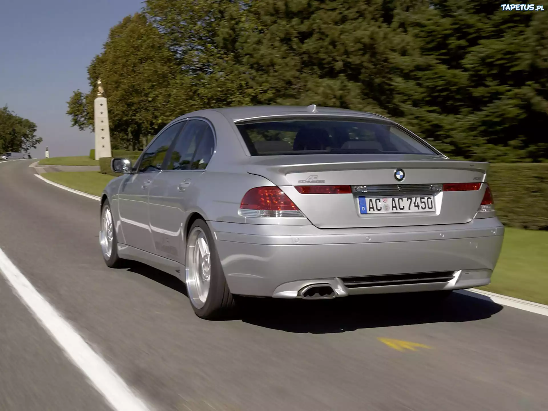 ac-schnitzer, BMW 7, E65, Tył