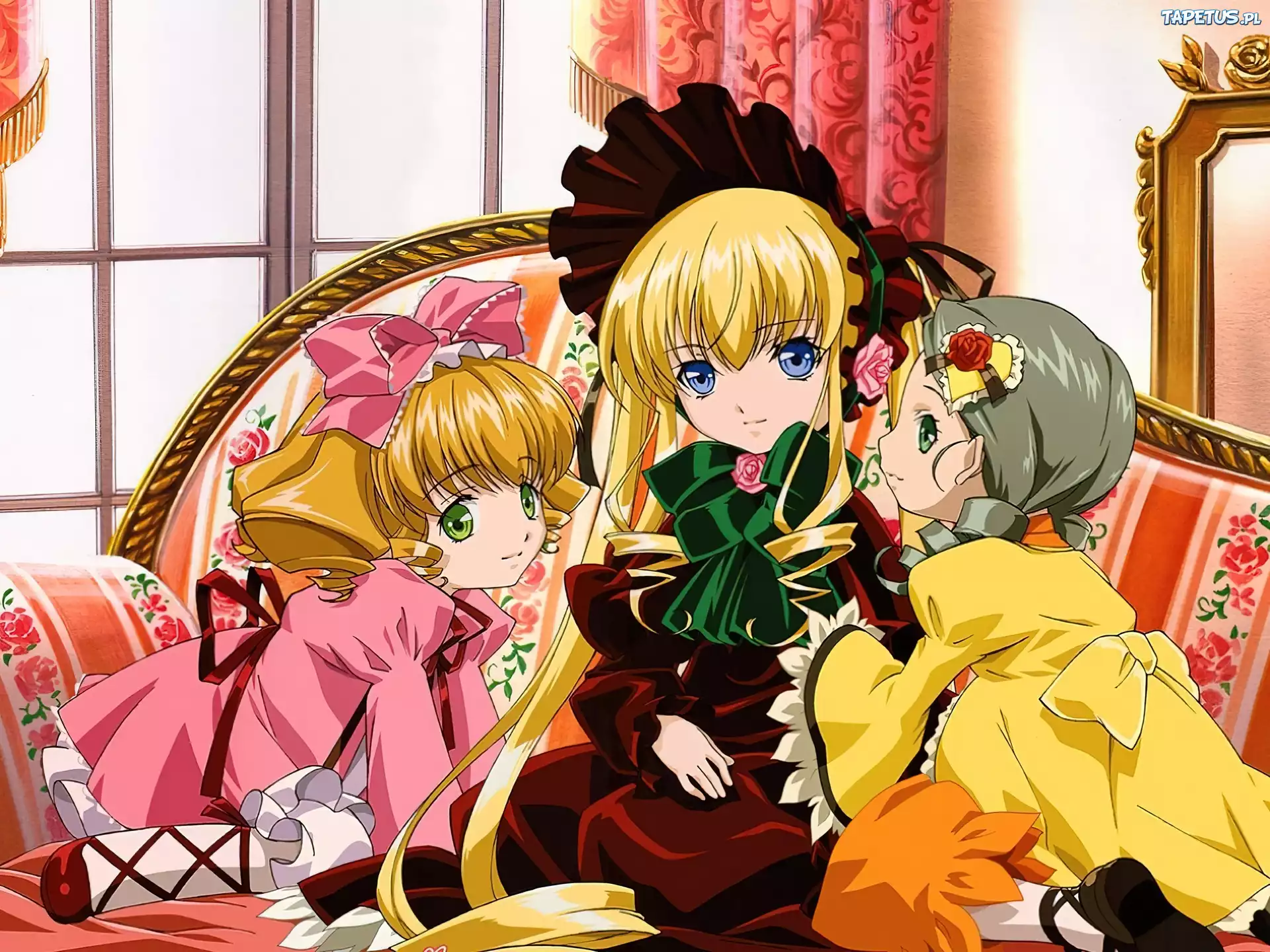 Rozen Maiden, kanapa, ludzie