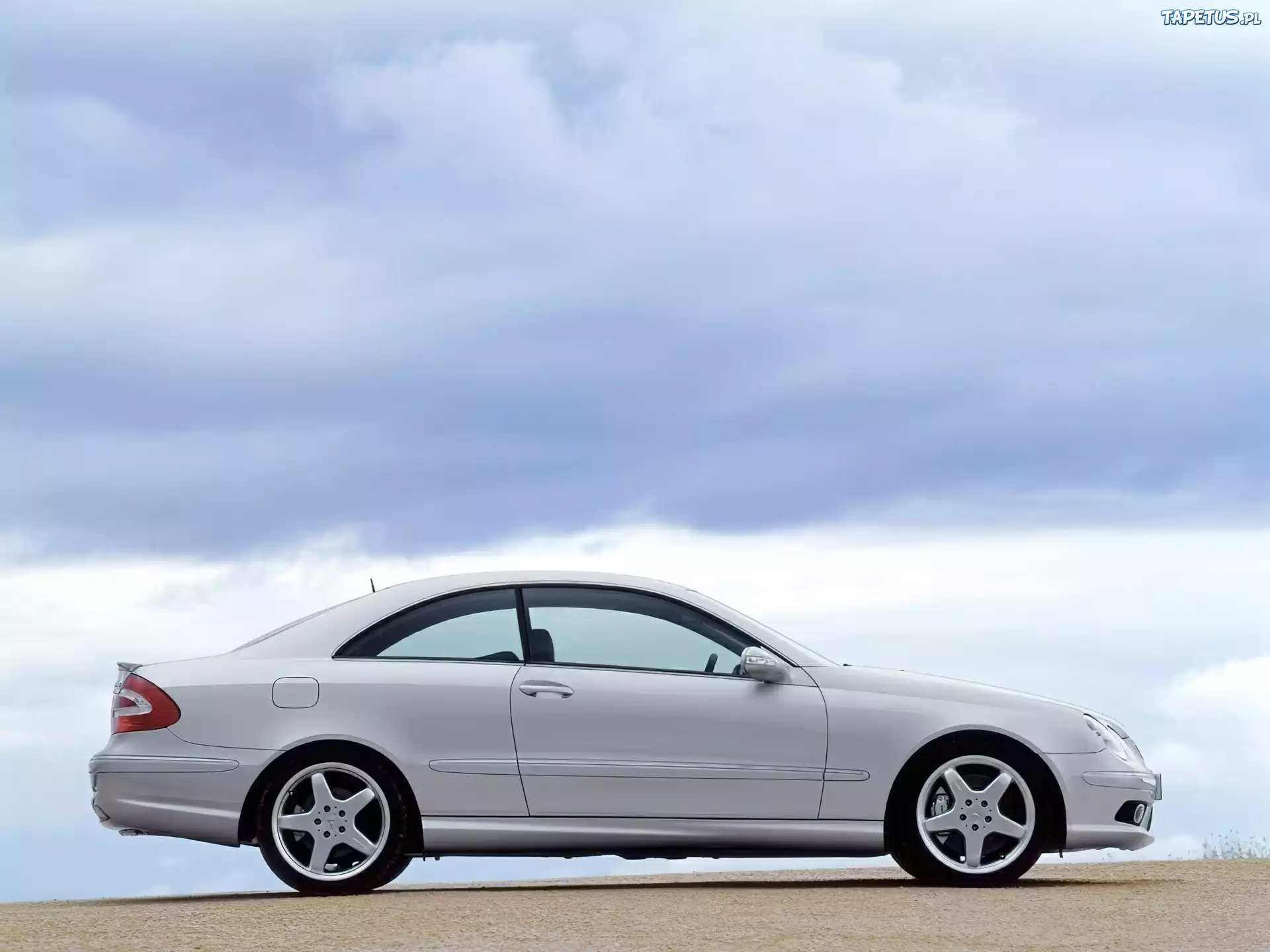 Mercedes, CLK, Prawy Profil