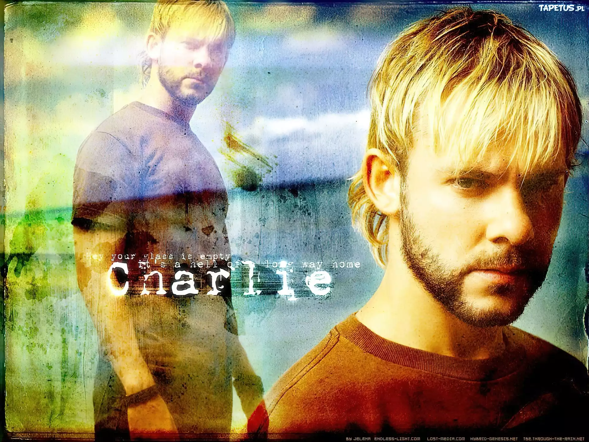Dominic Monaghan,blond włosy