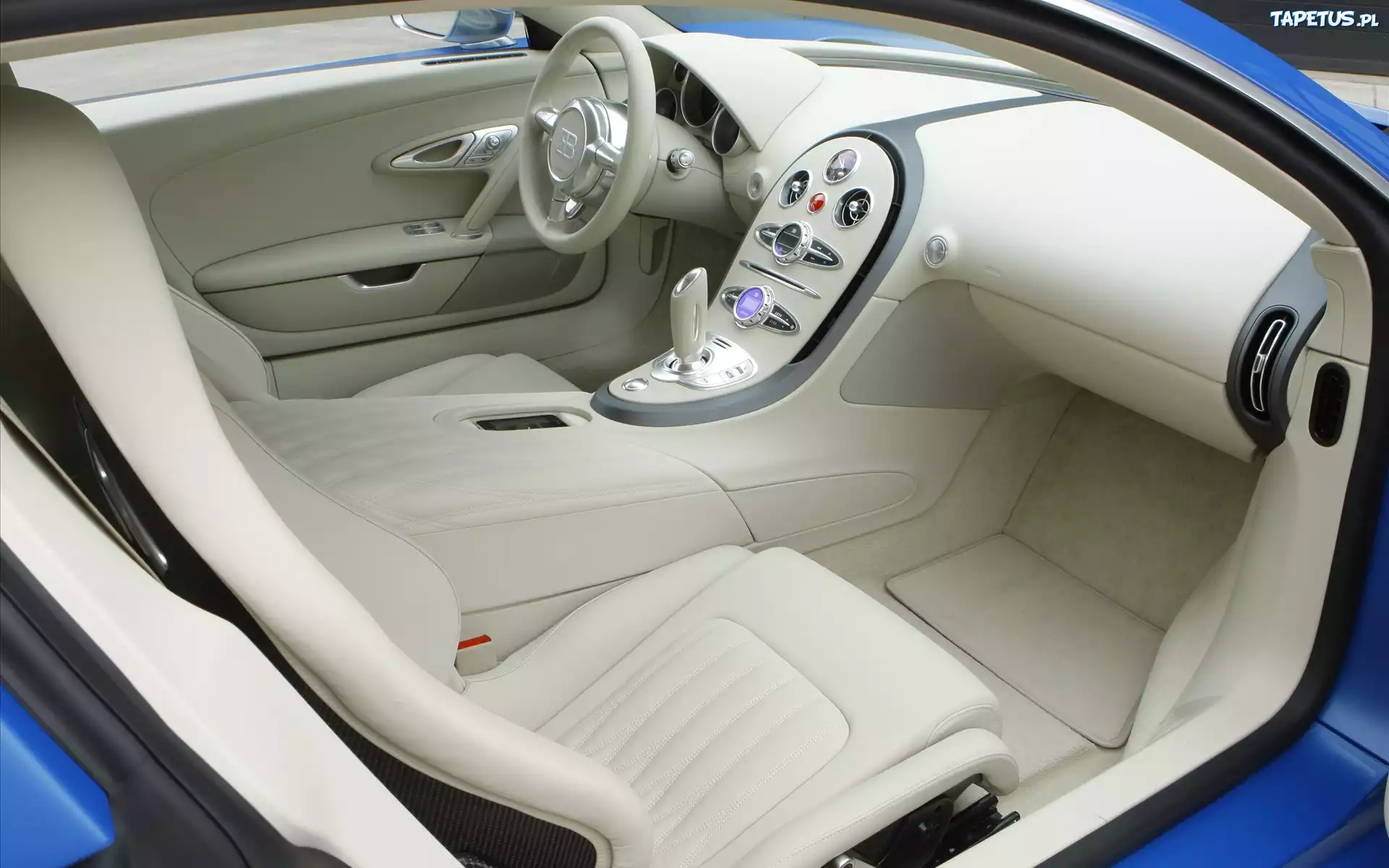 Jasne, Wnętrze, Bugatti Veyron