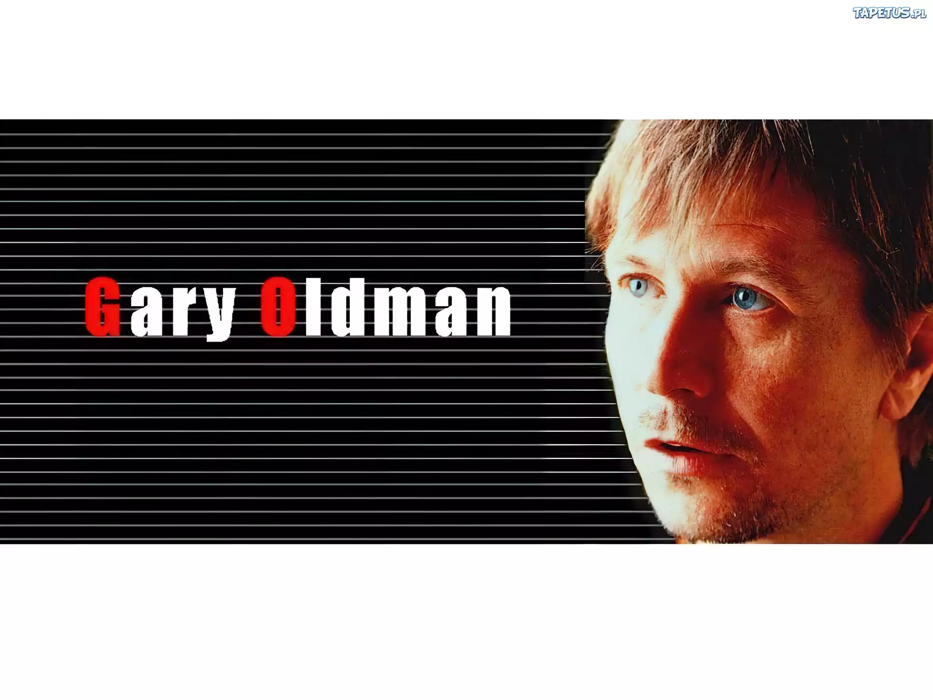 Gary Oldman,niebieskie oczy, broda