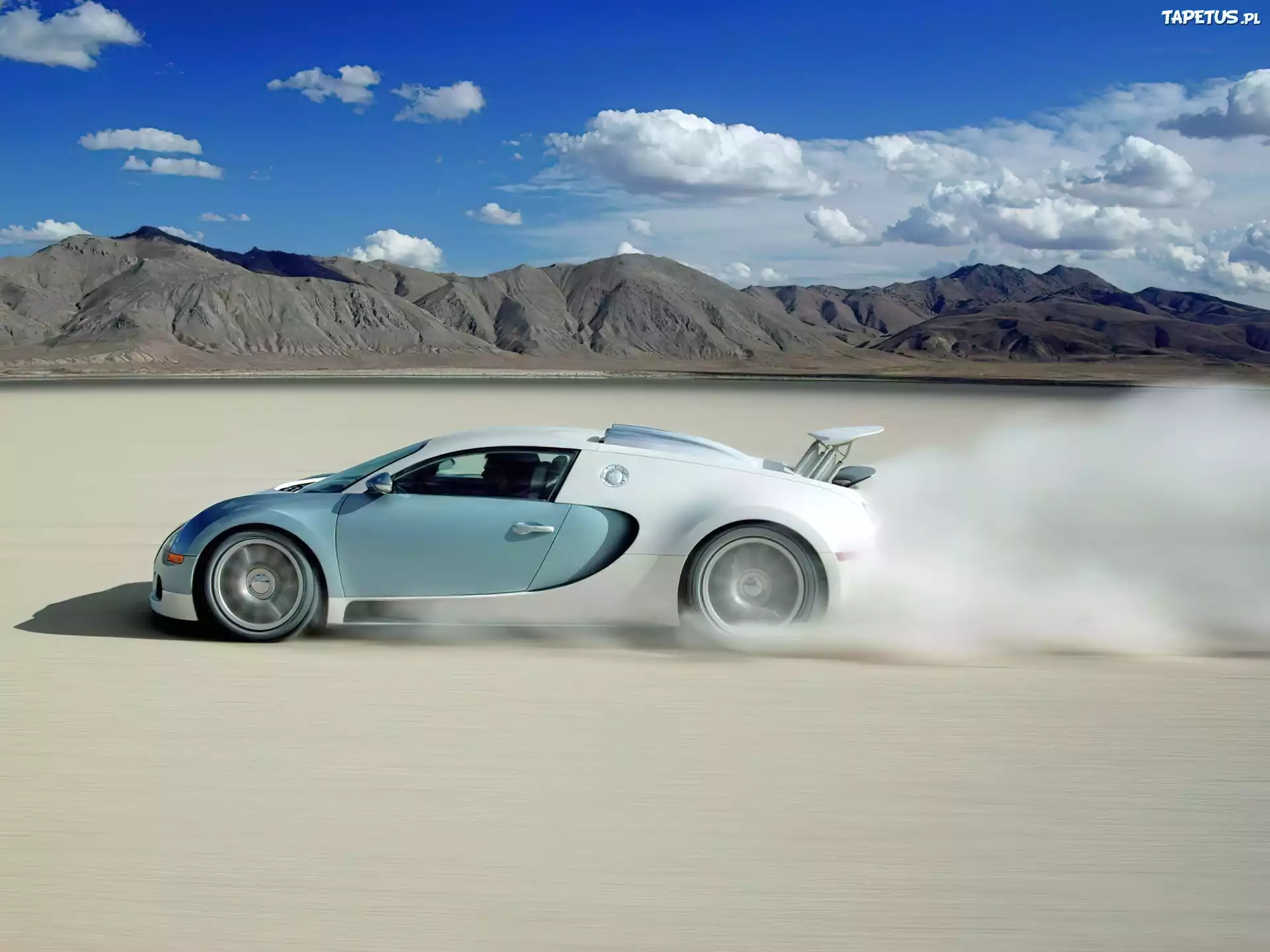 Bugatti Veyron, Pustynia