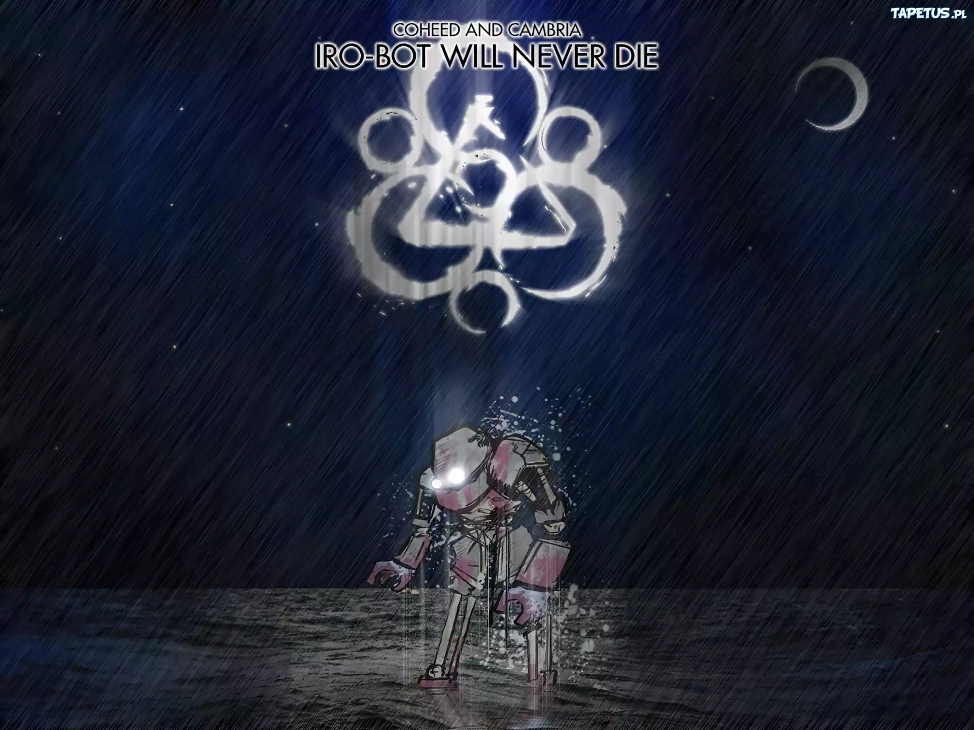 Coheed And Cambria,księżyc, robot