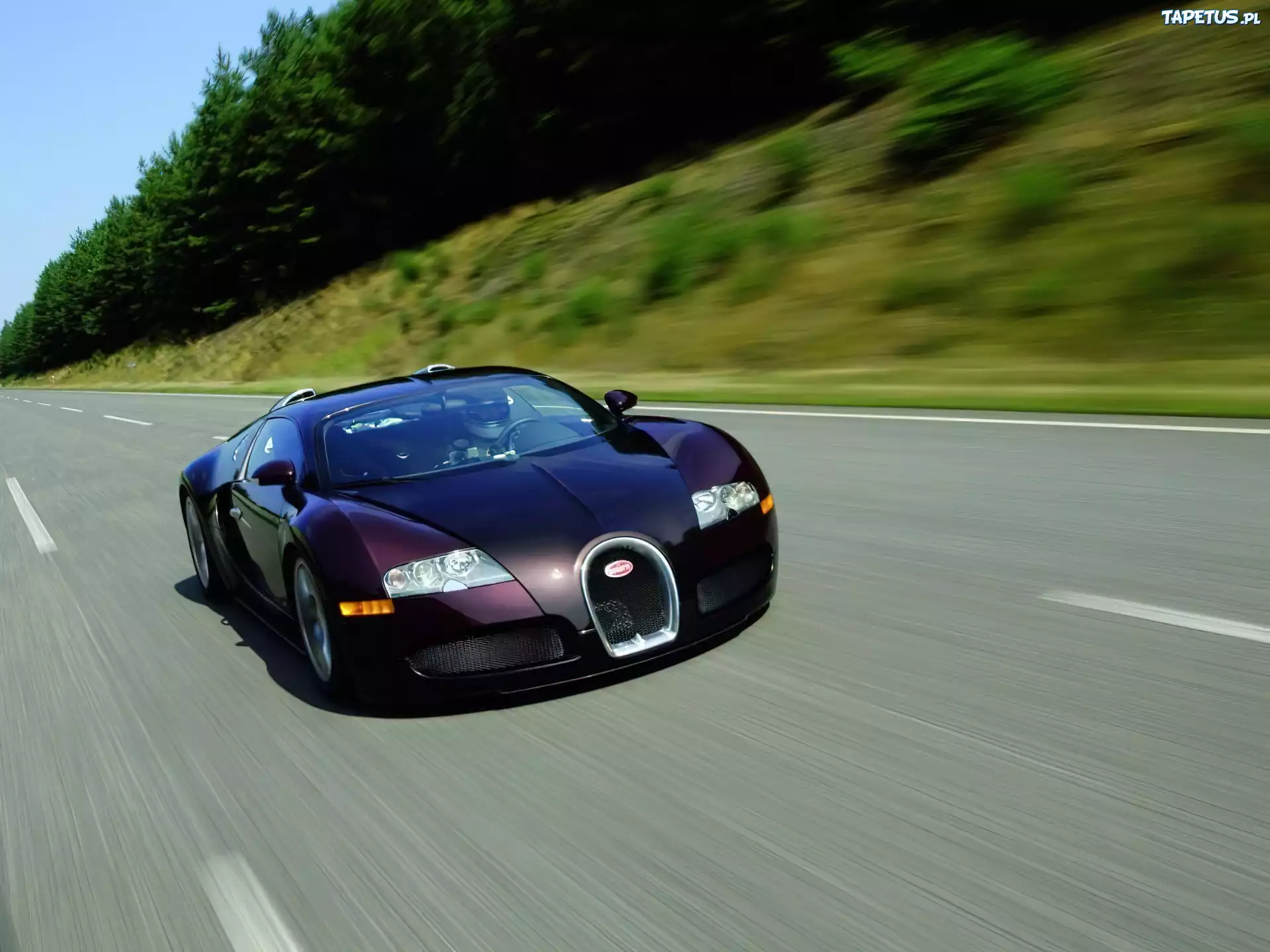 Bordowy, Bugatti Veyron