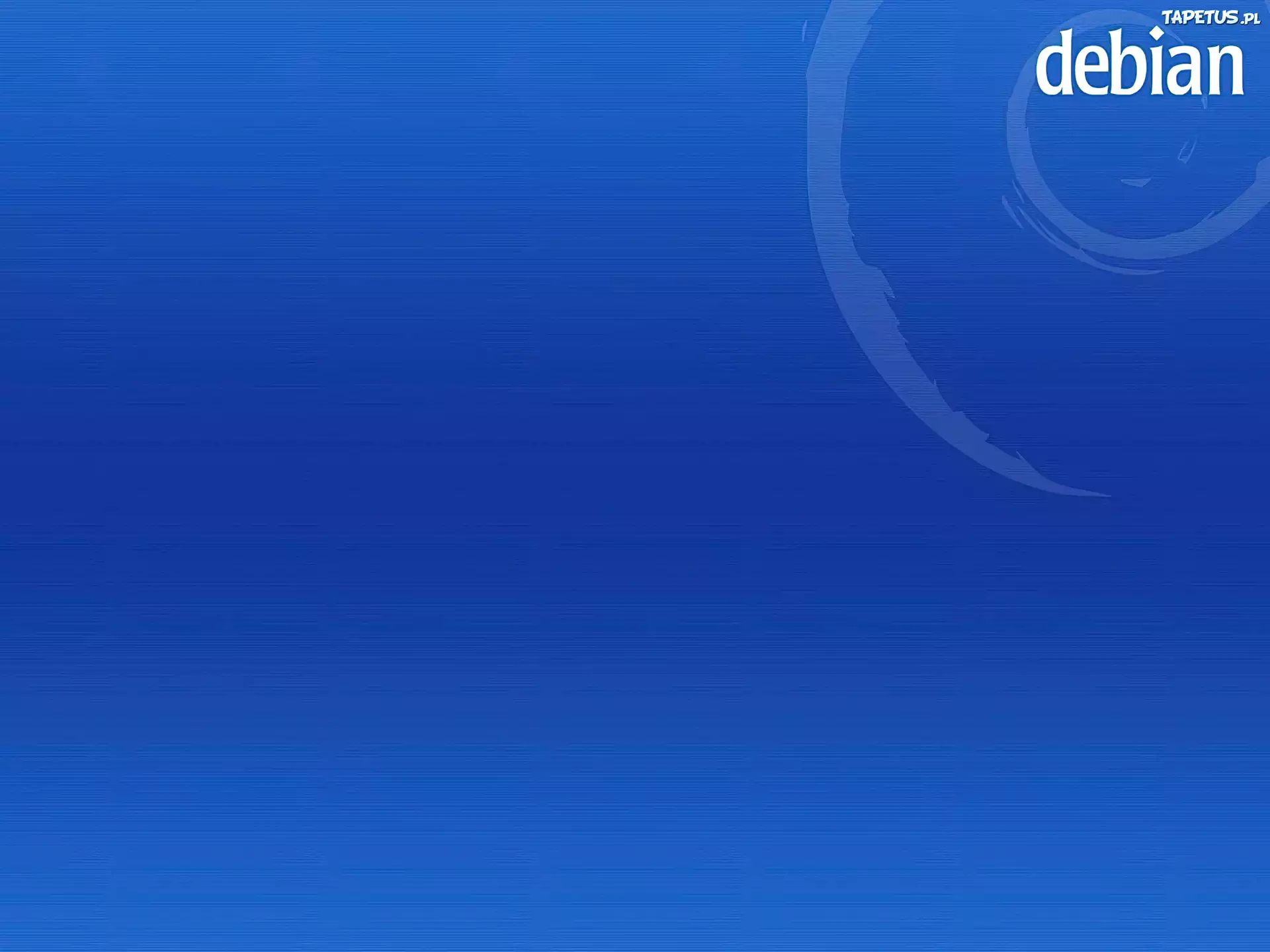 Linux Debian, ślimak, zawijas, muszla, grafika
