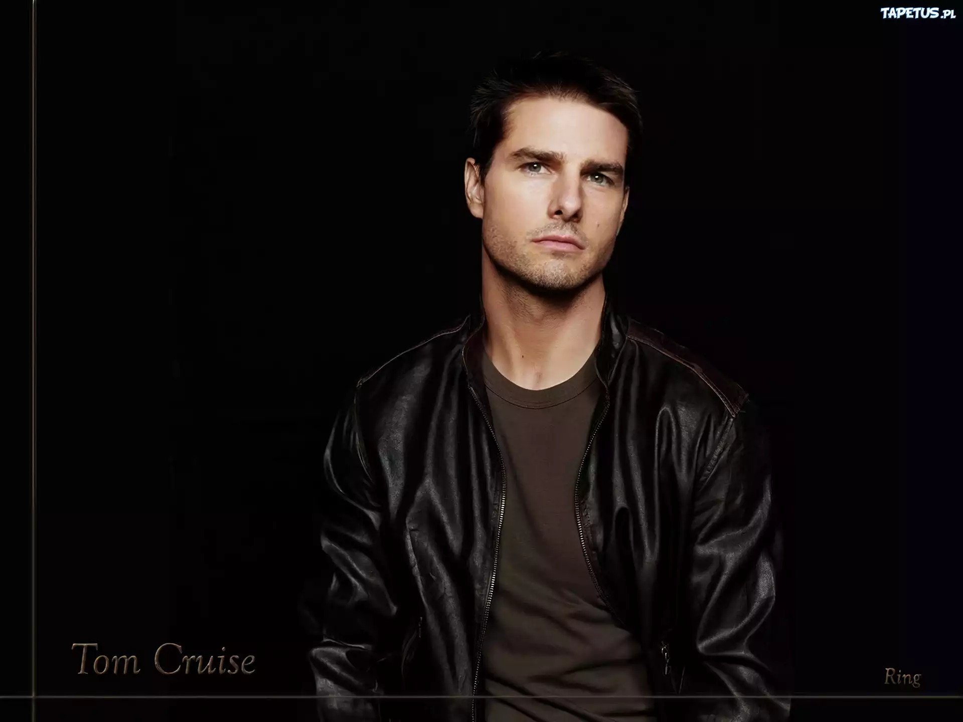 Tom Cruise,czarna kurtka