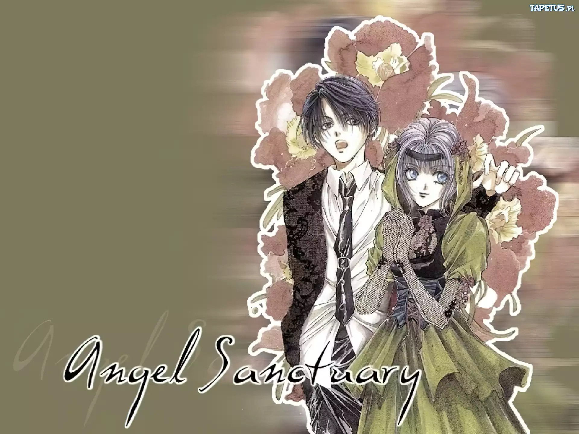 Angel Sanctuary, ludzie, napis