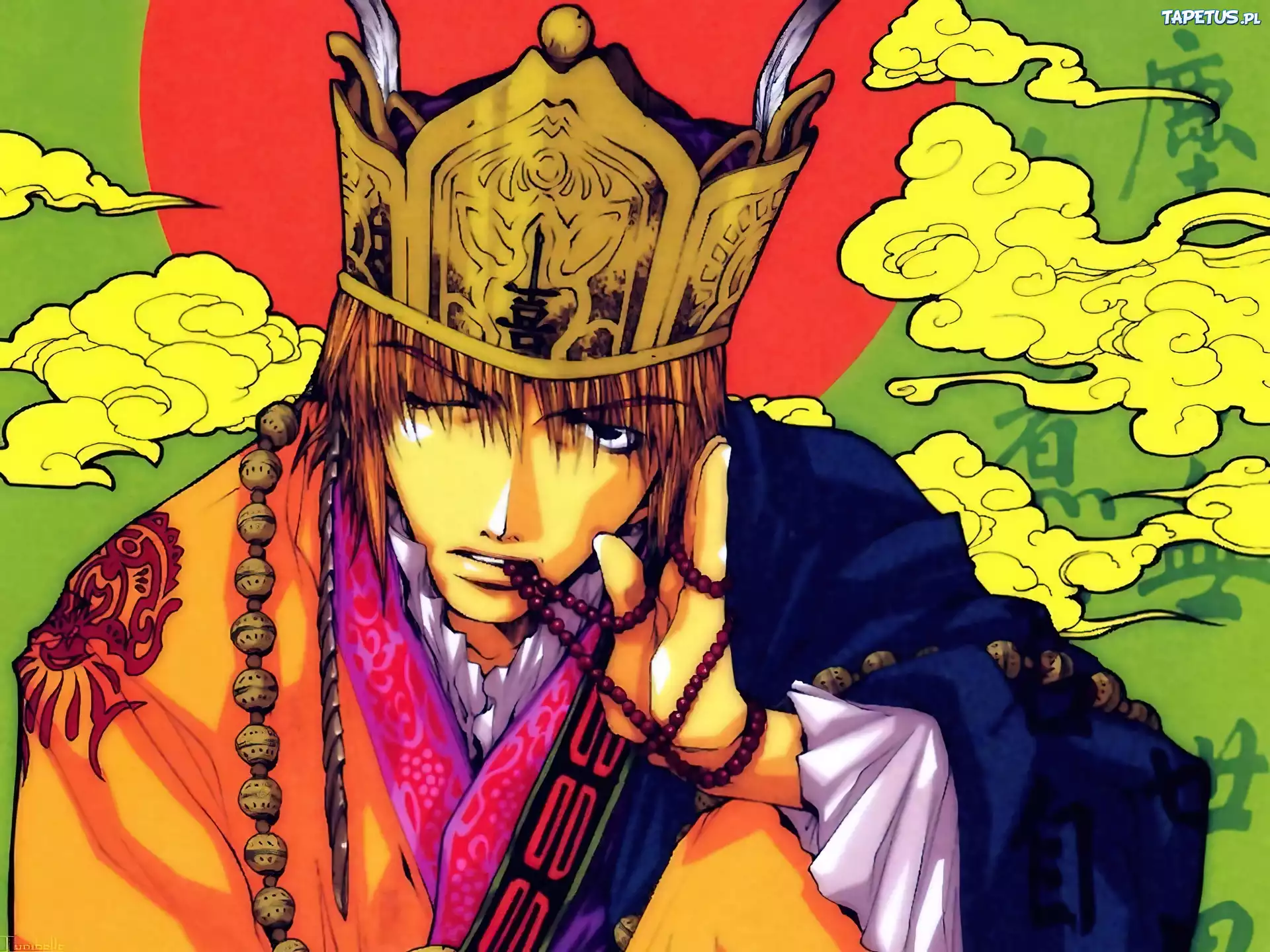 Saiyuki, korona, kolorowe