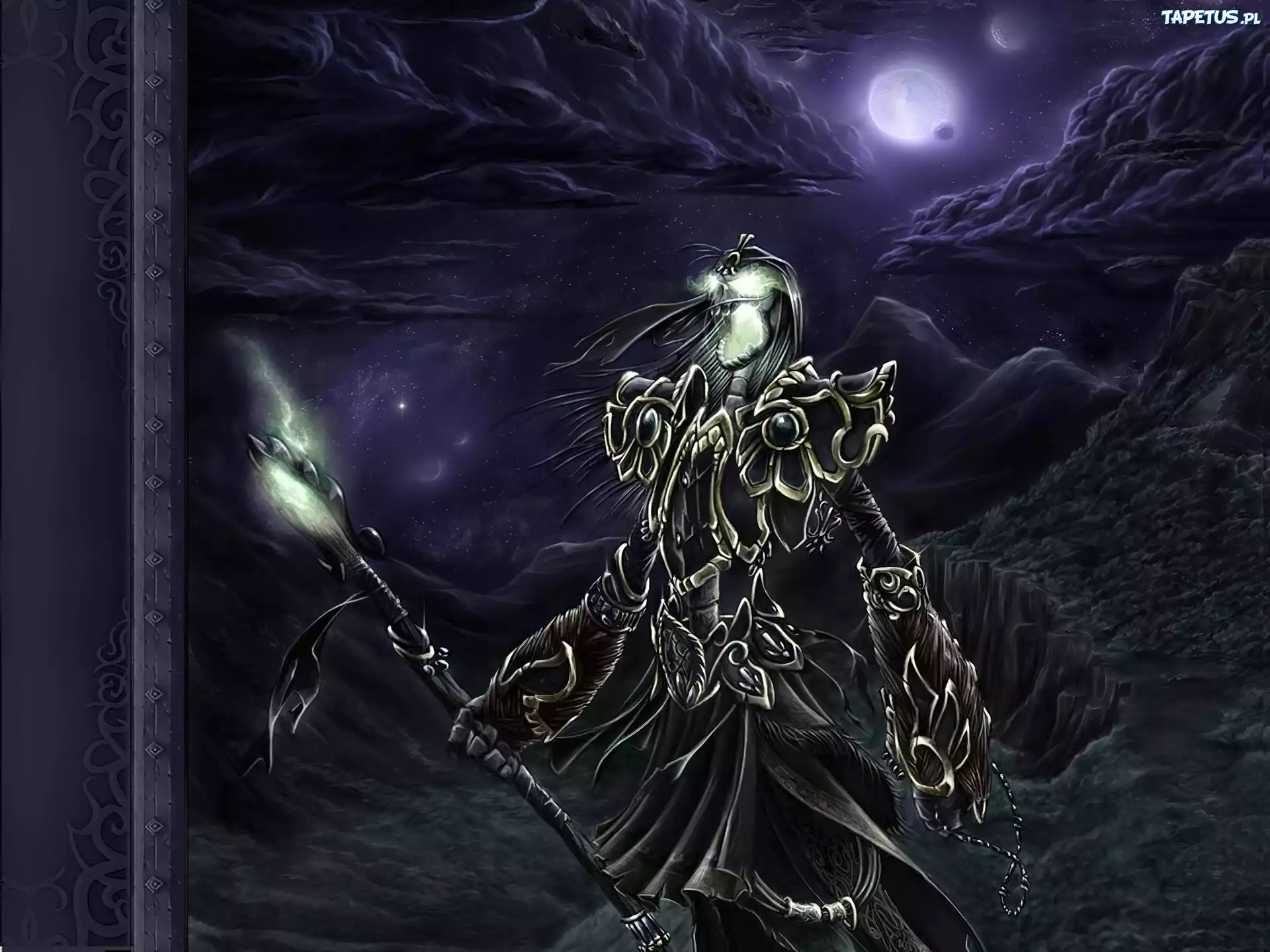World Of Warcraft, fantasy, grafika, śmierć, postać
