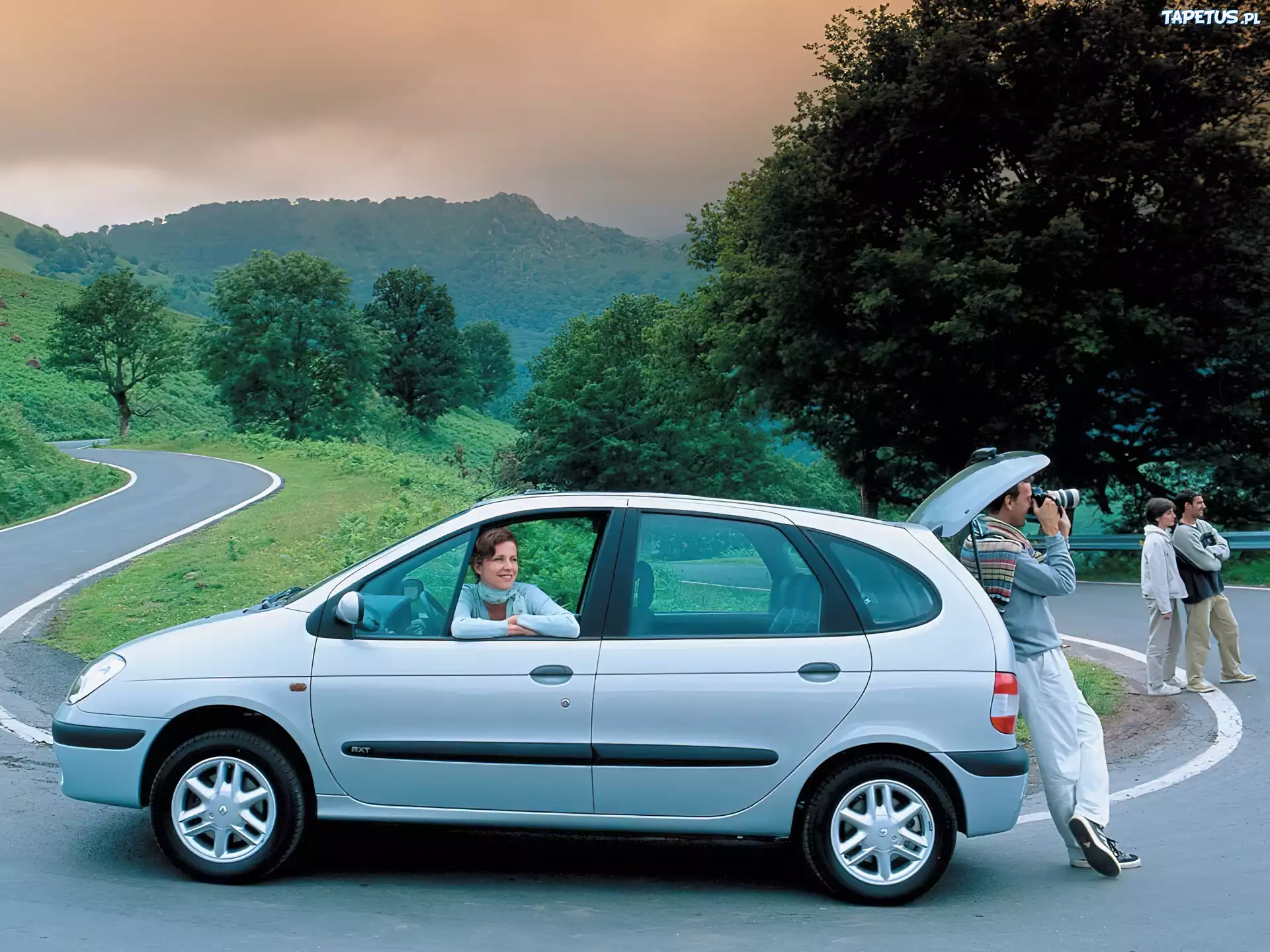 Renault Scenic 2, Srebrny