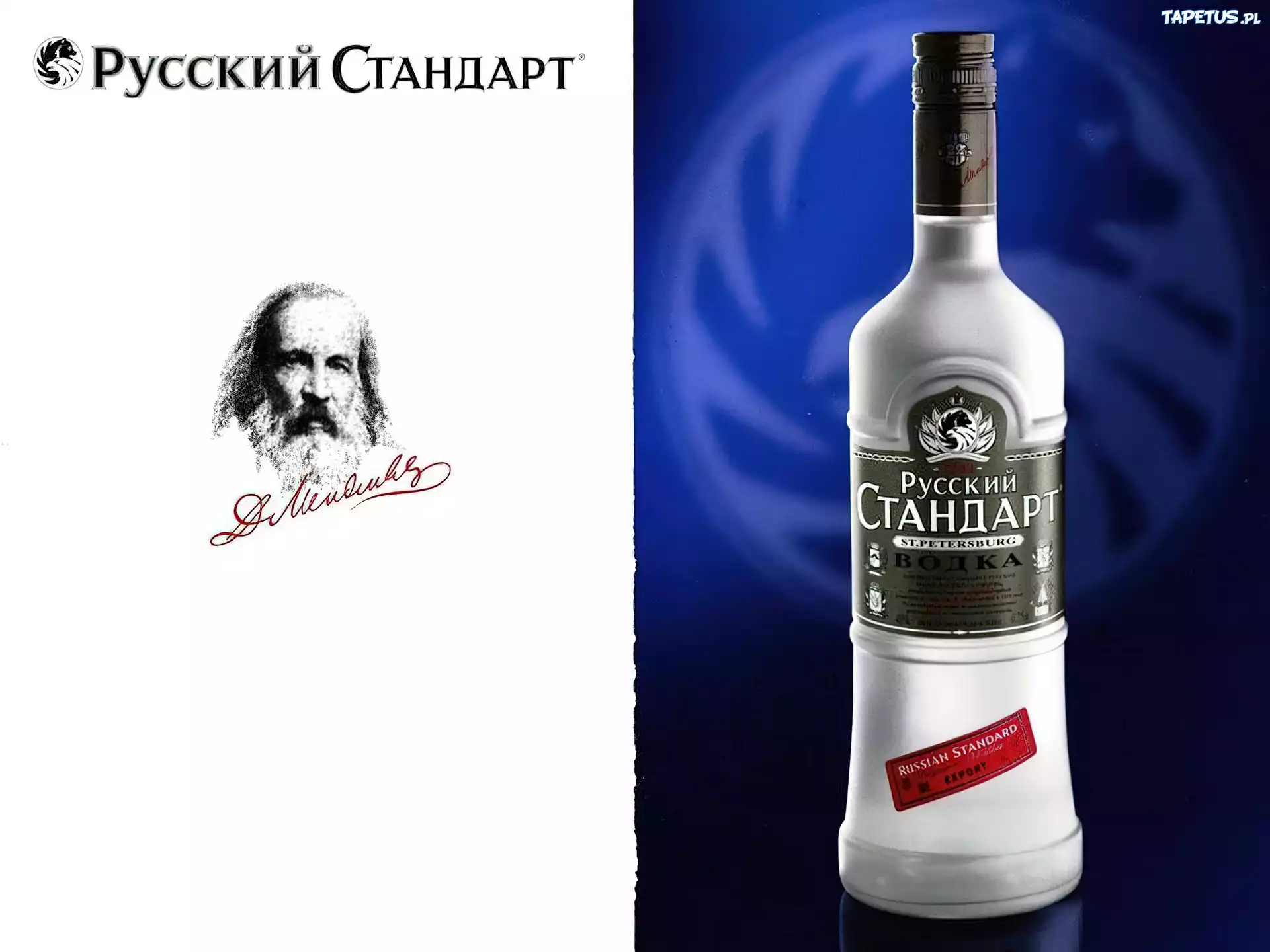 Vodka, butelka, twarz