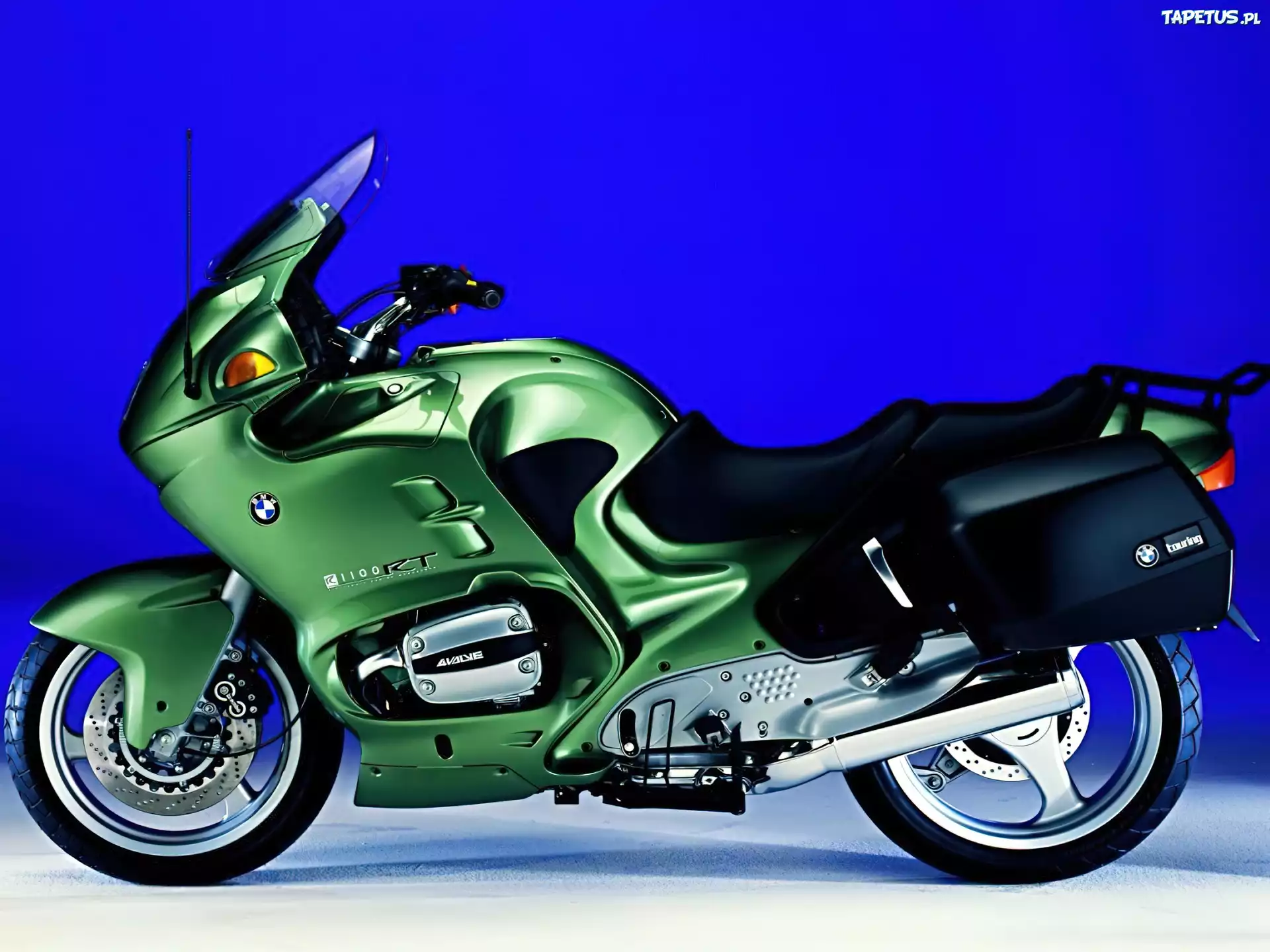 zielony, BMW R1100 Rt
