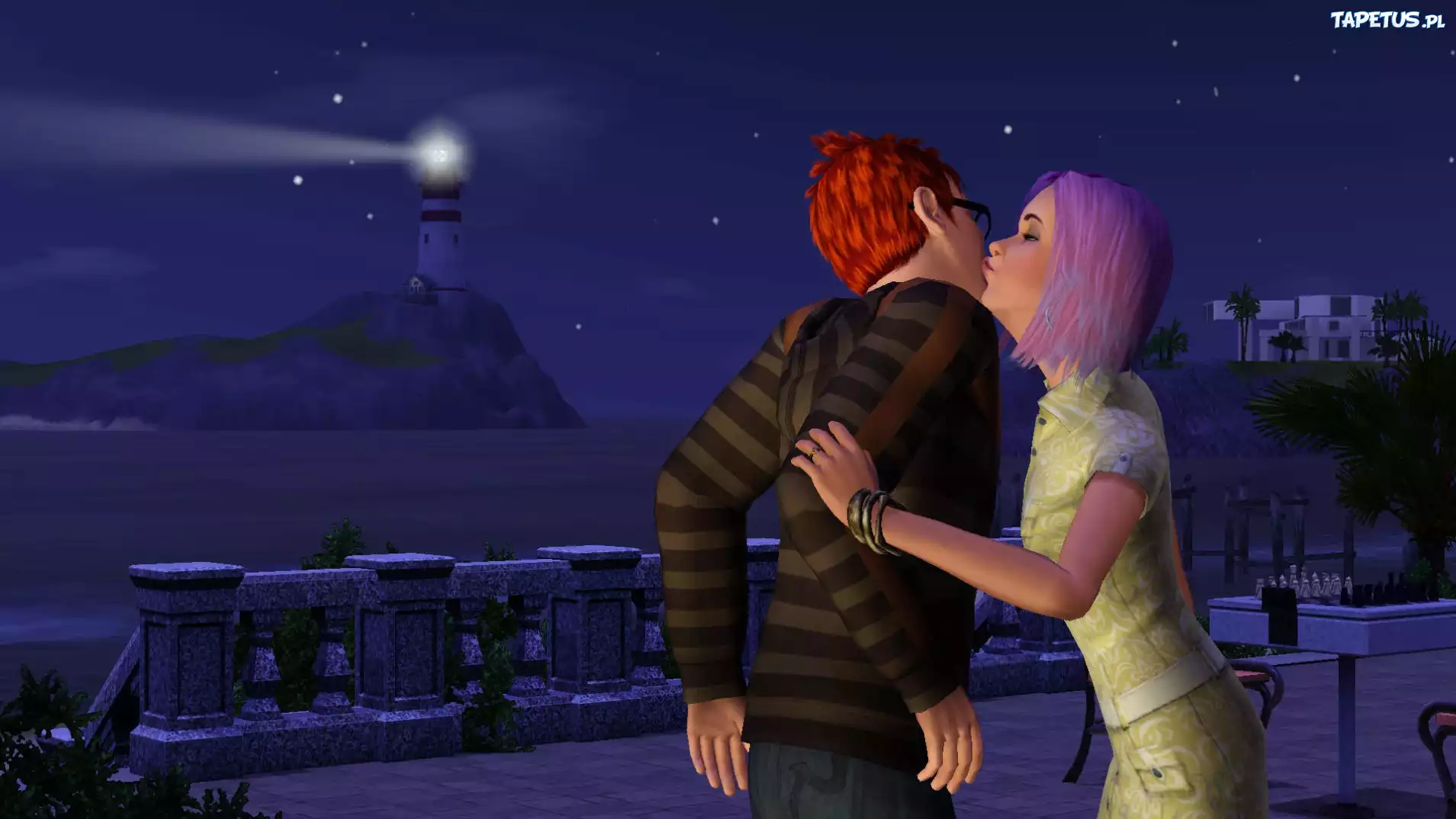 The Sims 3, Pocałunek, Latarnia Morska
