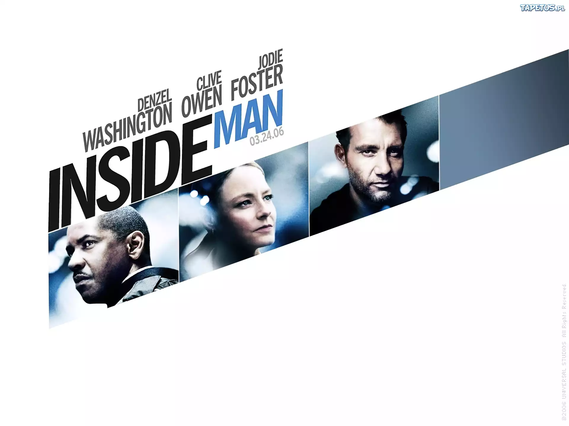 Inside Man, Denzel Washington, Clive Owen, Jodie Foster