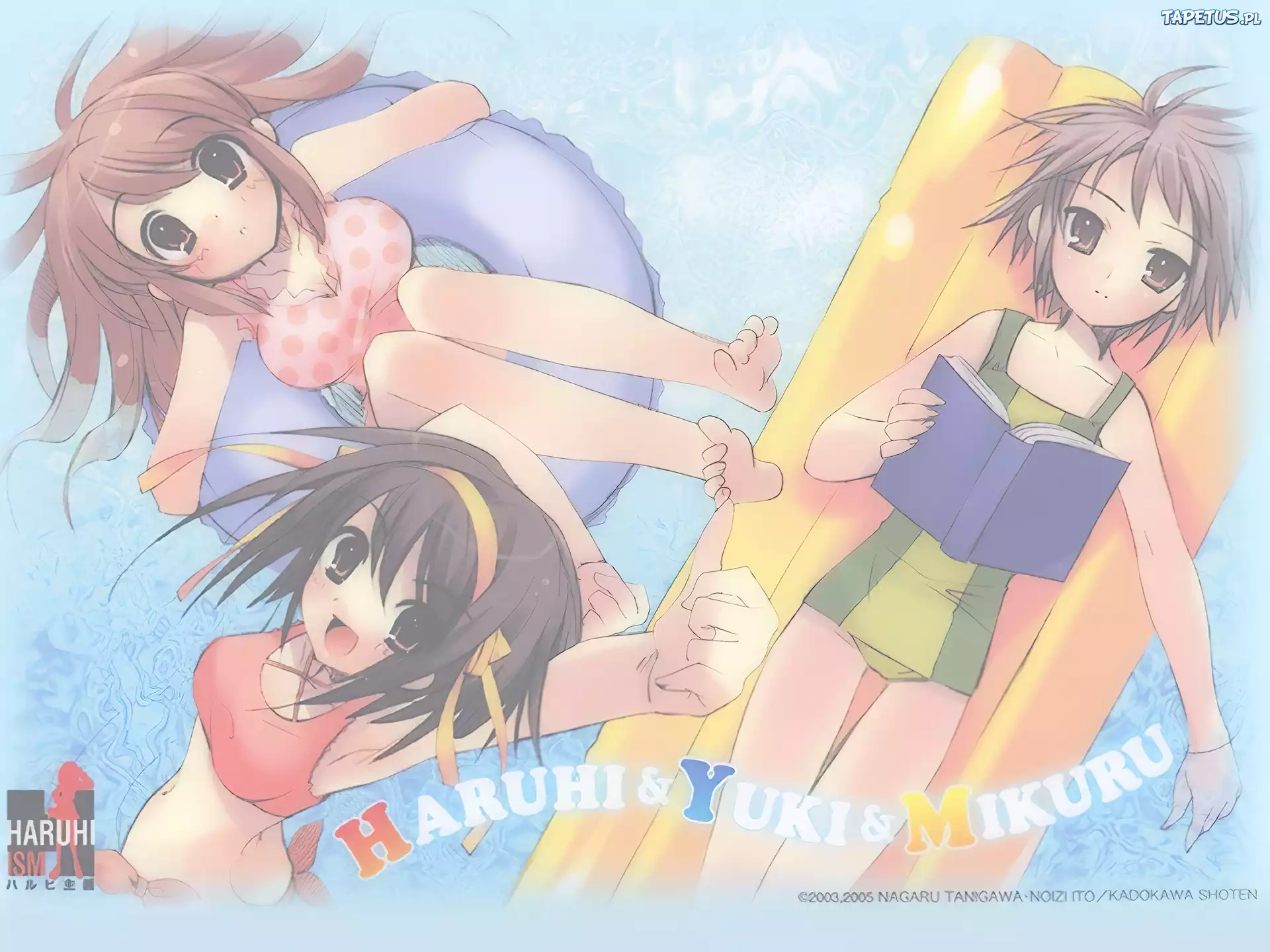 Suzumiya Haruhi No Yuuutsu, materac, koło ratunkowe