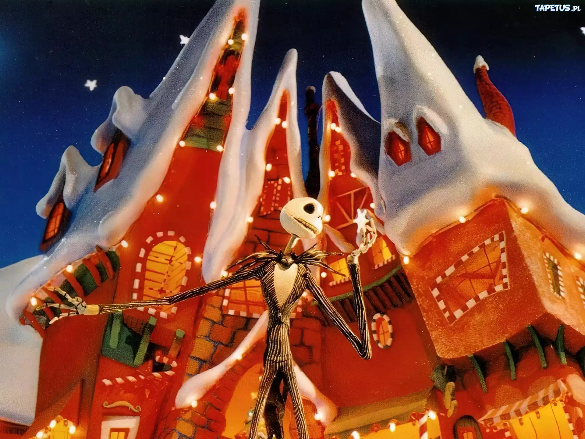 Halloween,domek , ludzik