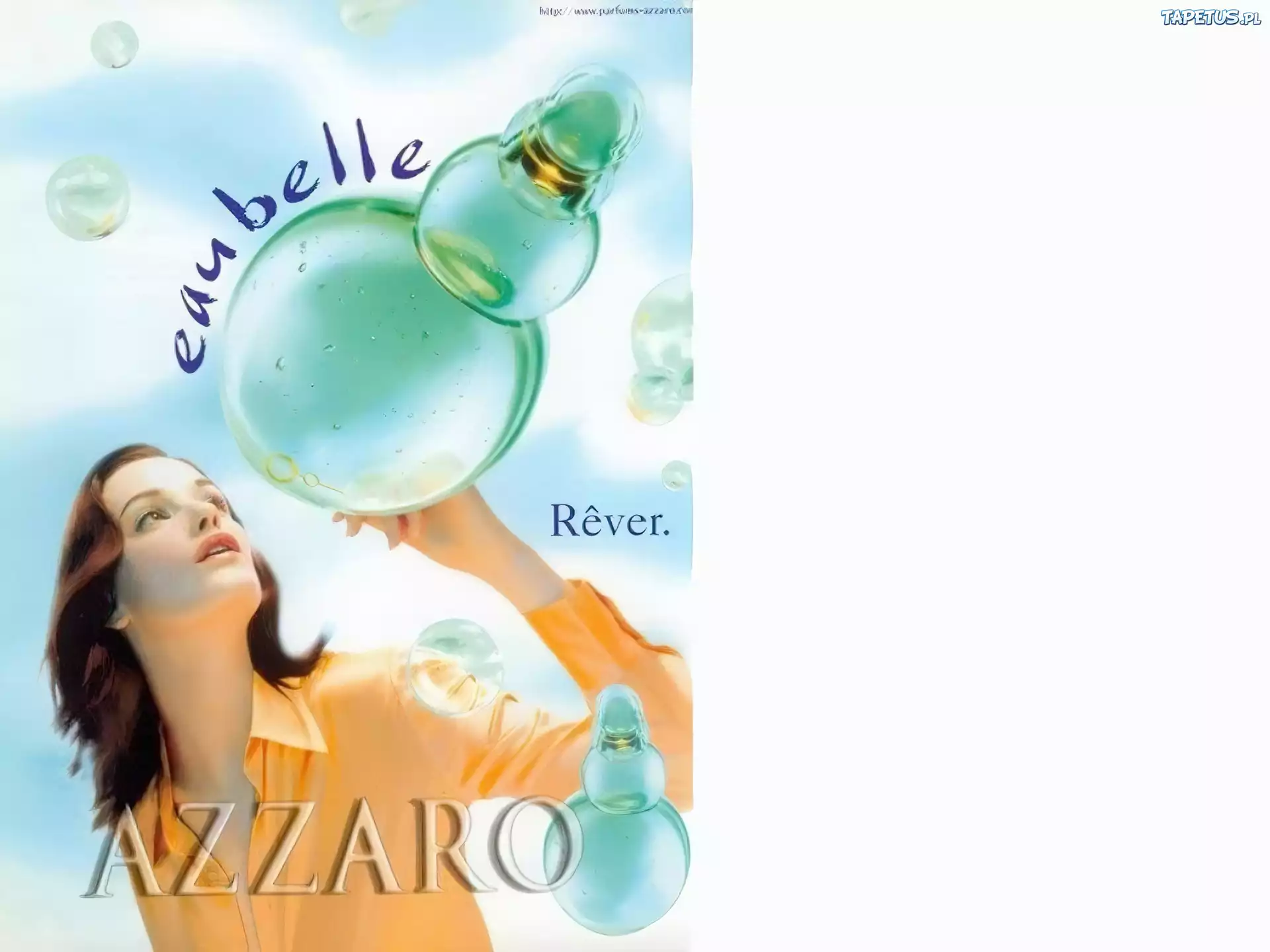 Azzaro, belle, perfumy, kobieta, flakon