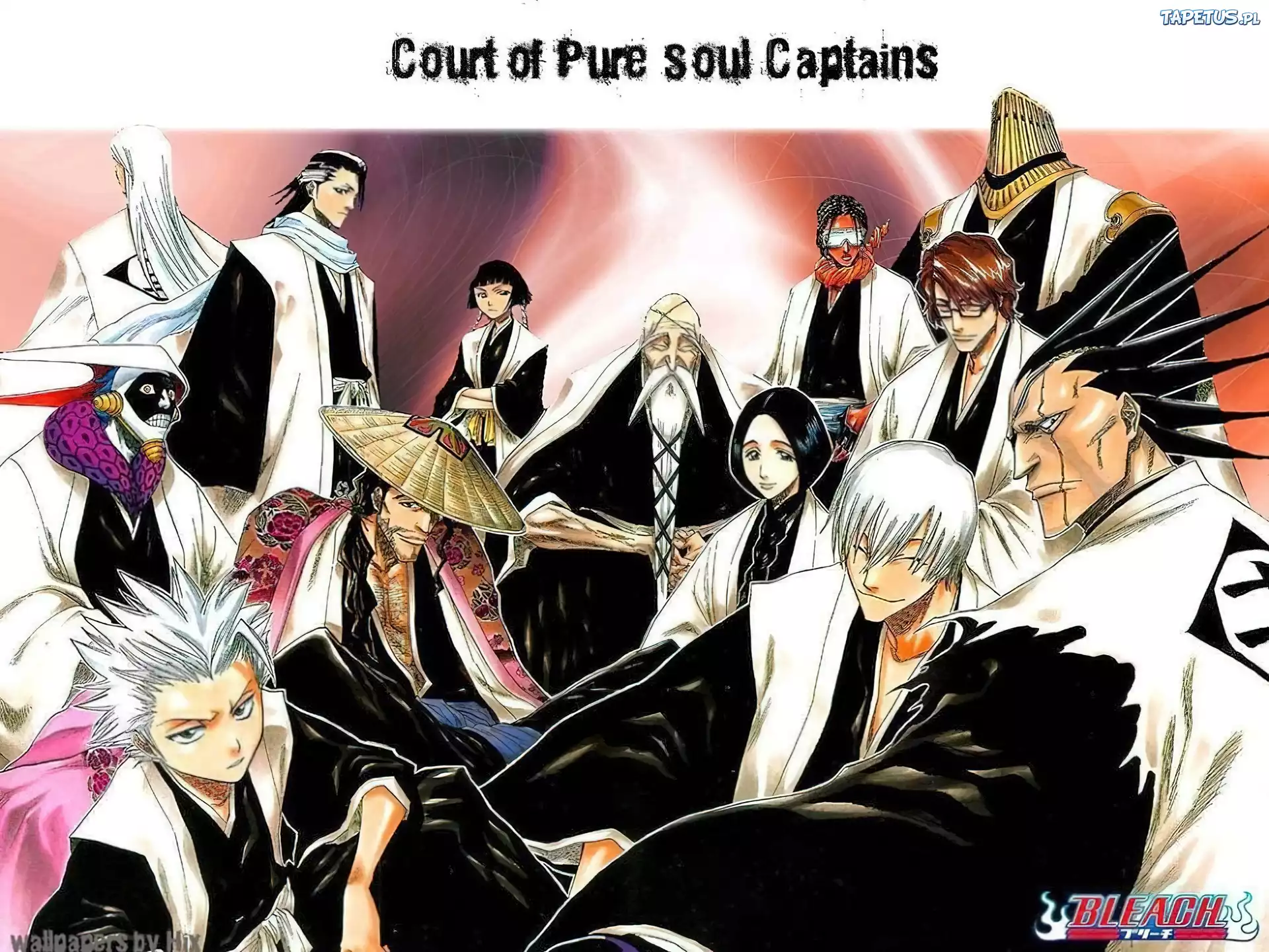 Bleach, napis, ludzie