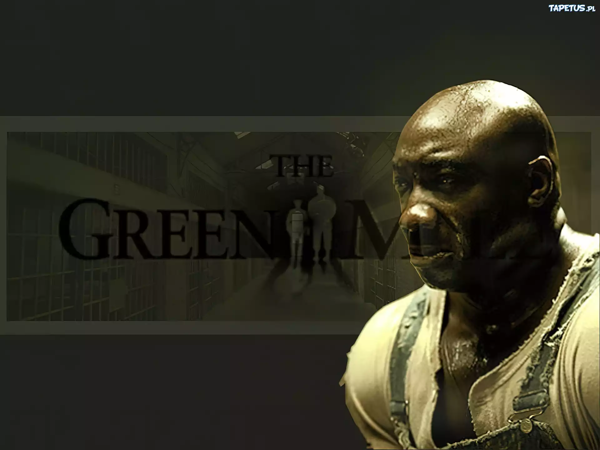The Green Mile, Michael Clarke Duncan, Afroamerykanin, olbrzym, więzień